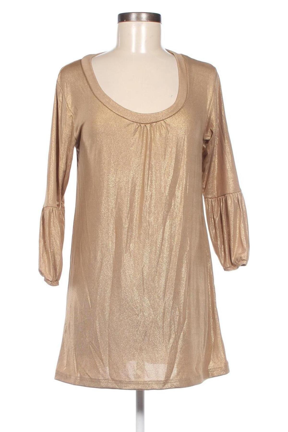 Damen Shirt, Größe M, Farbe Golden, Preis € 3,49