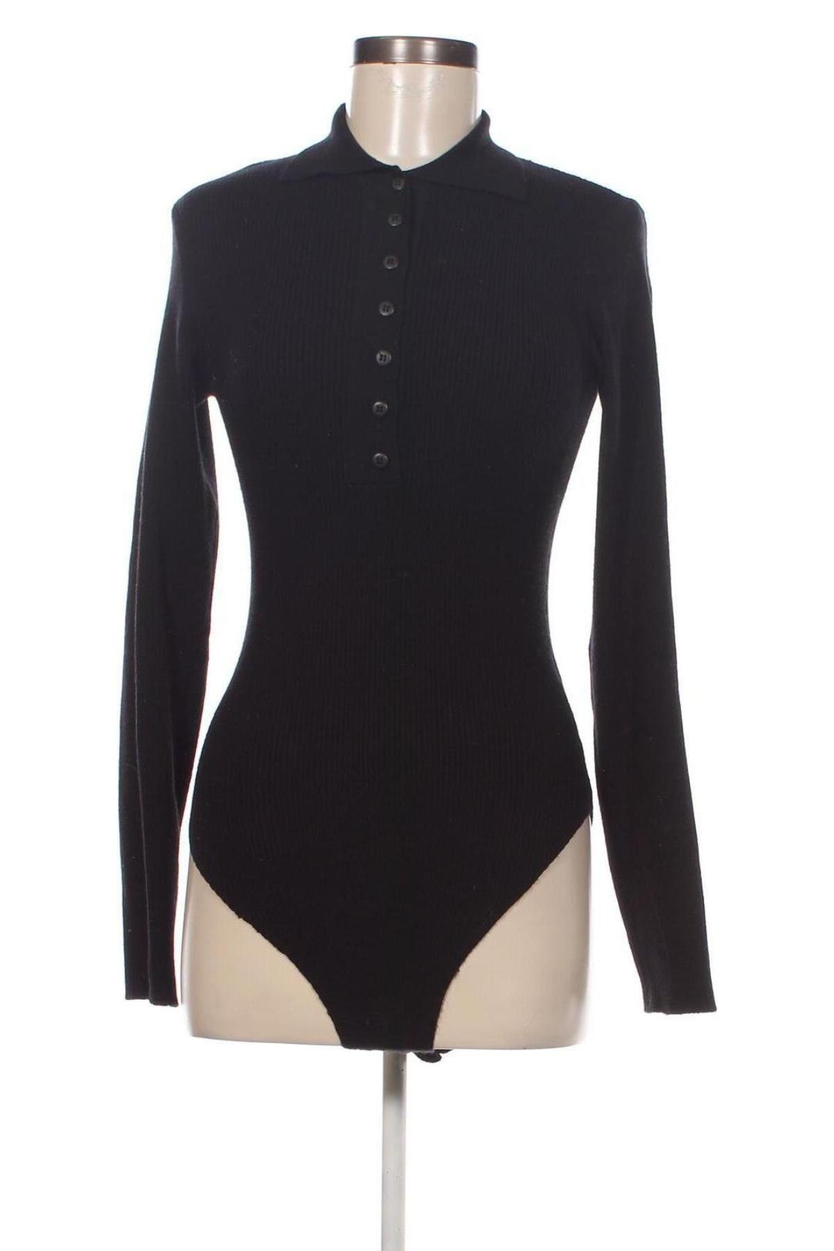 Damenbluse-Body Karo Kauer, Größe S, Farbe Schwarz, Preis € 36,08