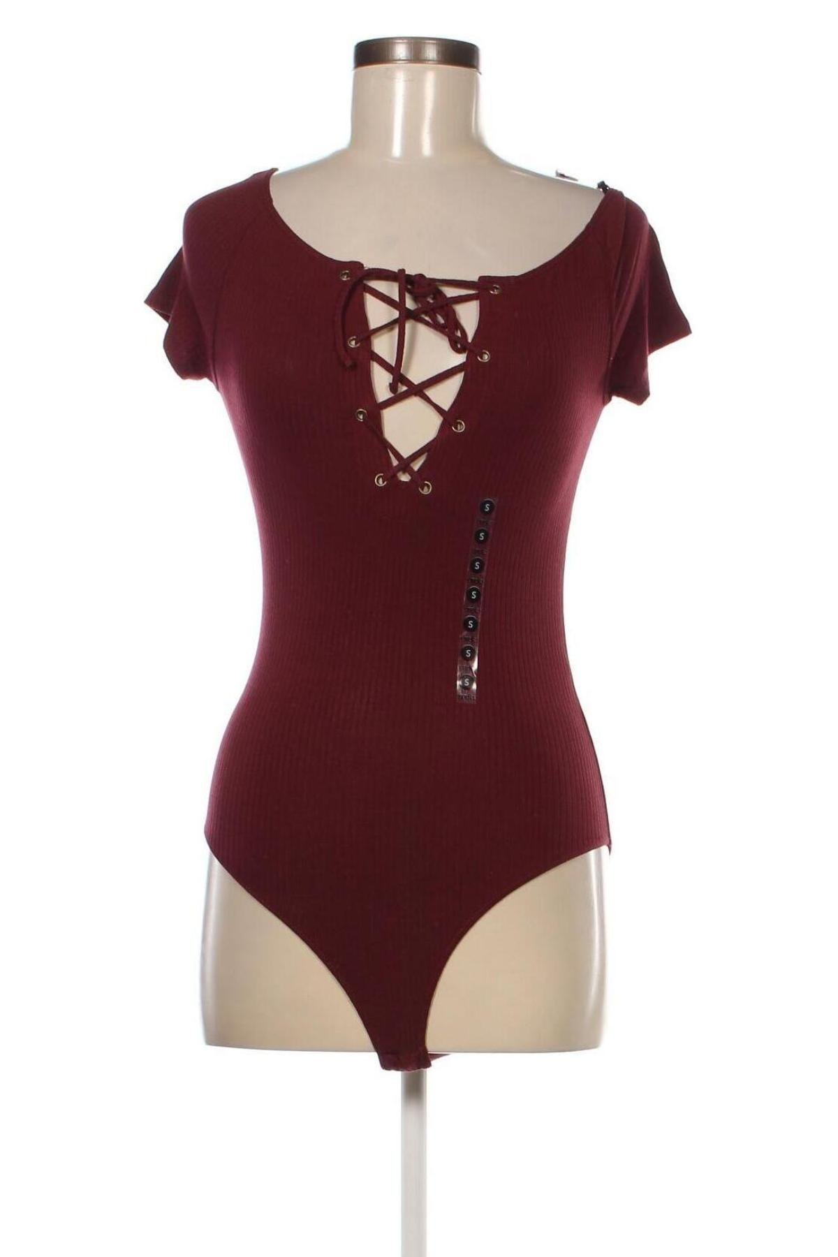 Damenbluse-Body Undiz, Größe S, Farbe Rot, Preis 7,94 €