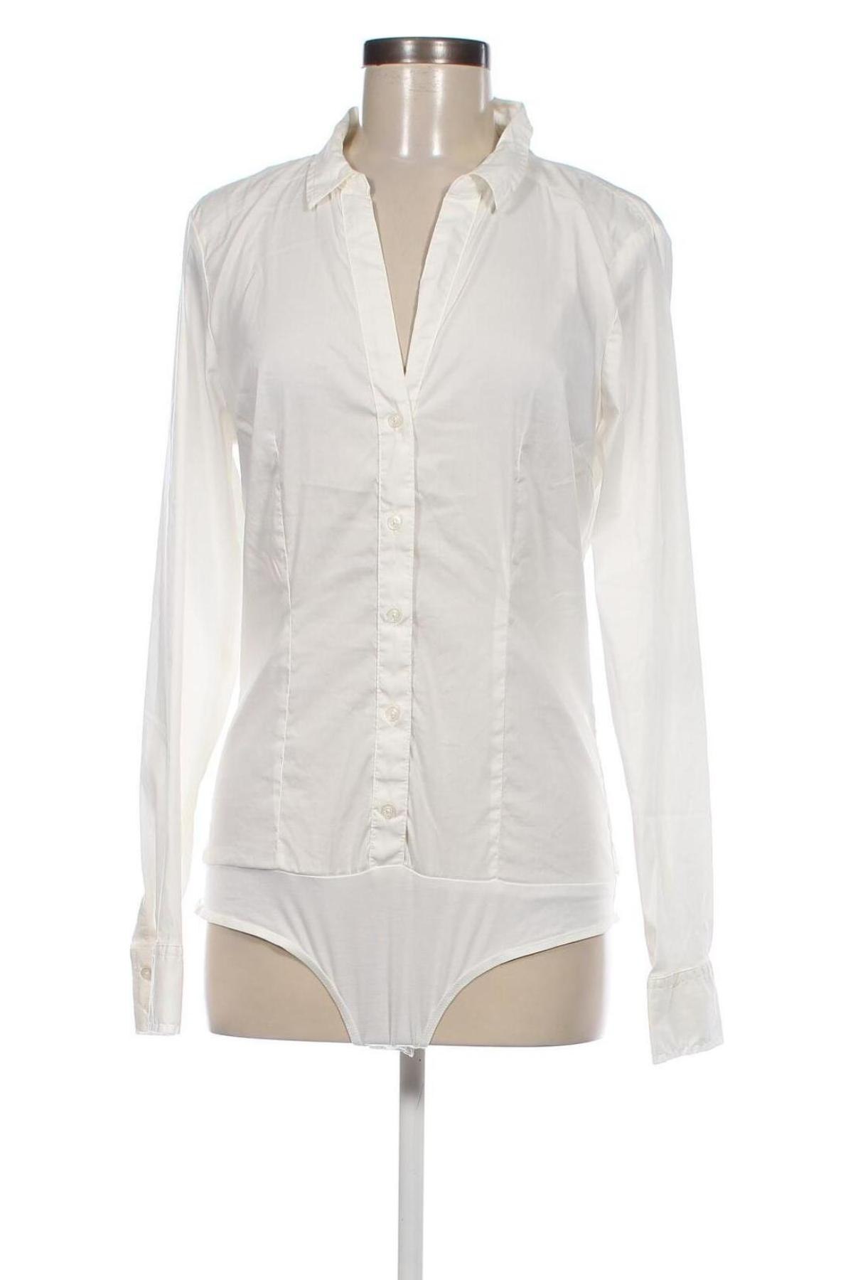 Дамска блуза - боди Vero Moda, Размер L, Цвят Бял, Цена 46,00 лв.