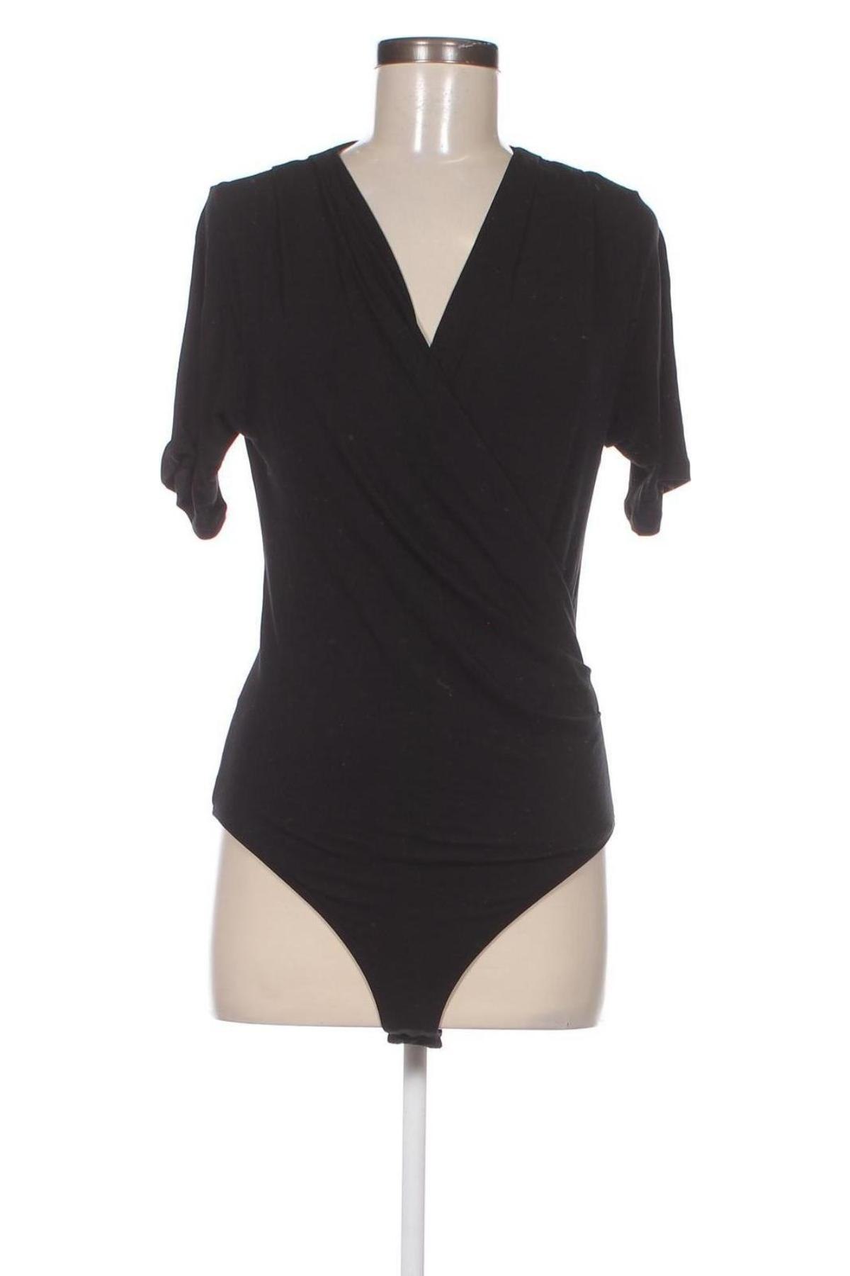Дамска блуза - боди mbyM, Размер M, Цвят Черен, Цена 48,60 лв.