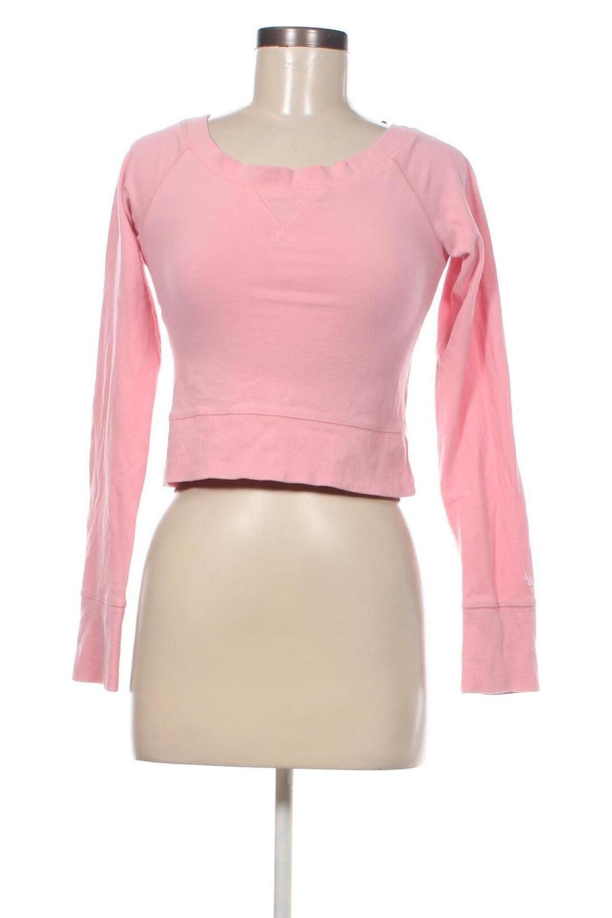 Damen Shirt Abercrombie & Fitch, Größe L, Farbe Rosa, Preis 11,02 €