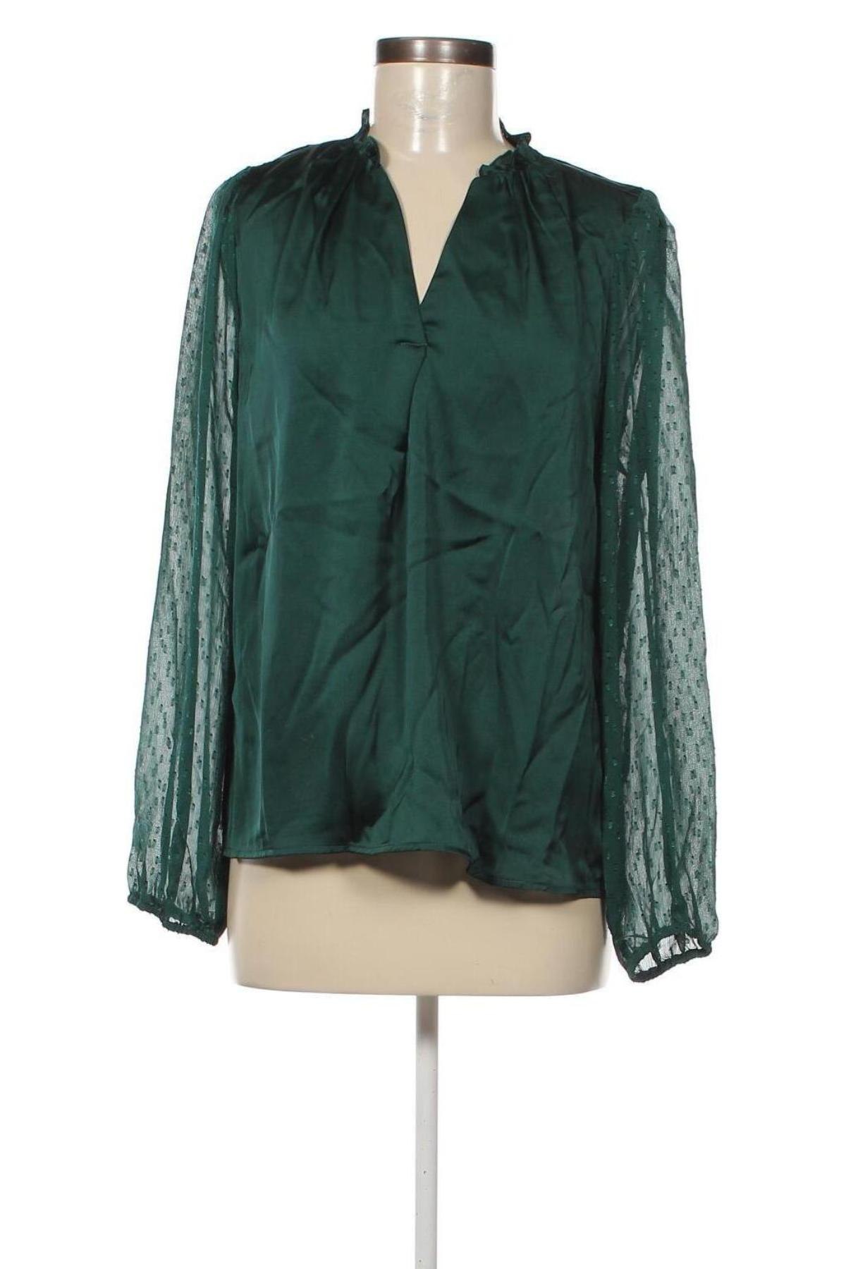 Bluză de femei About You, Mărime L, Culoare Verde, Preț 52,96 Lei