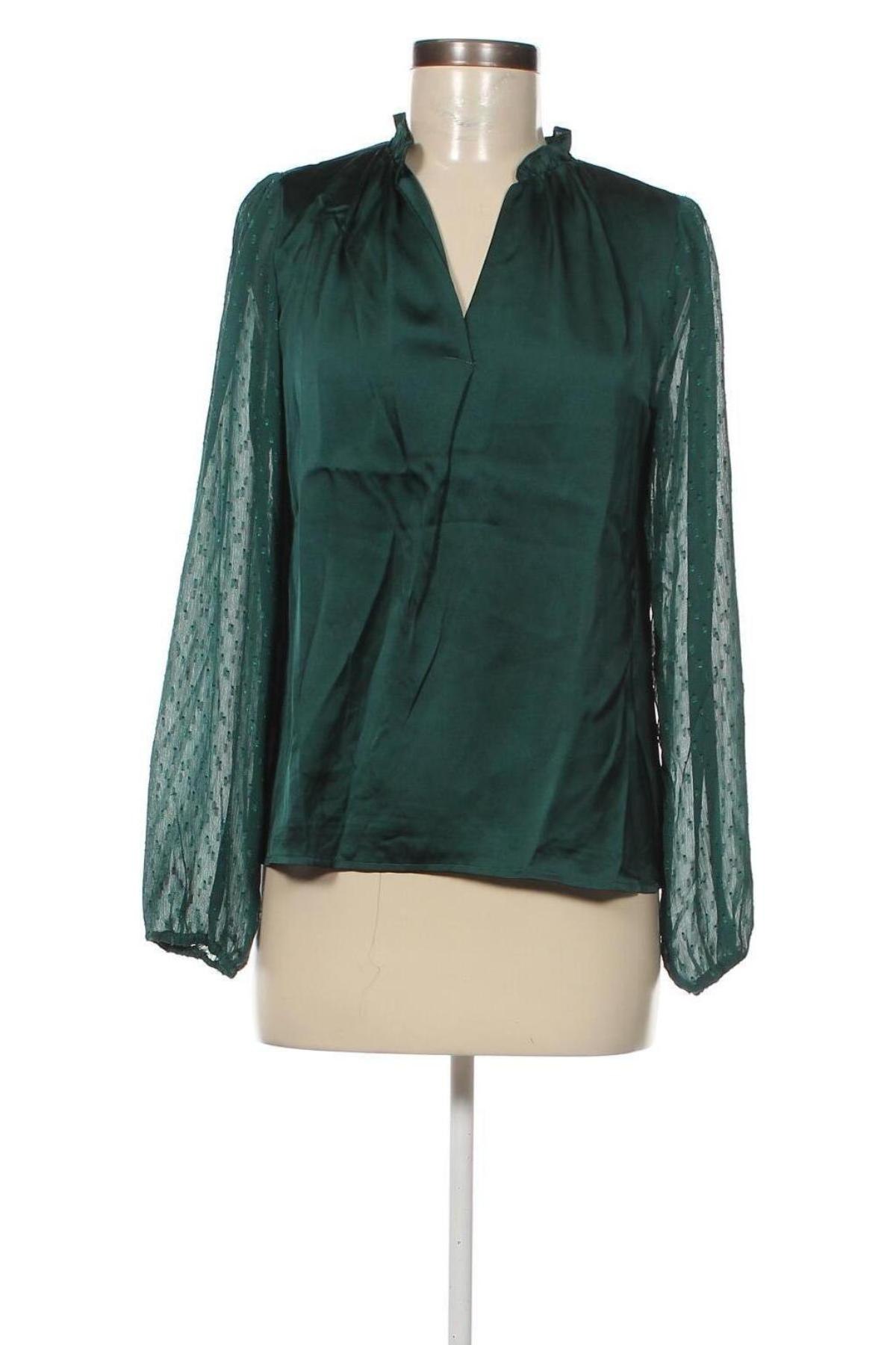 Дамска блуза About You, Размер S, Цвят Зелен, Цена 13,80 лв.