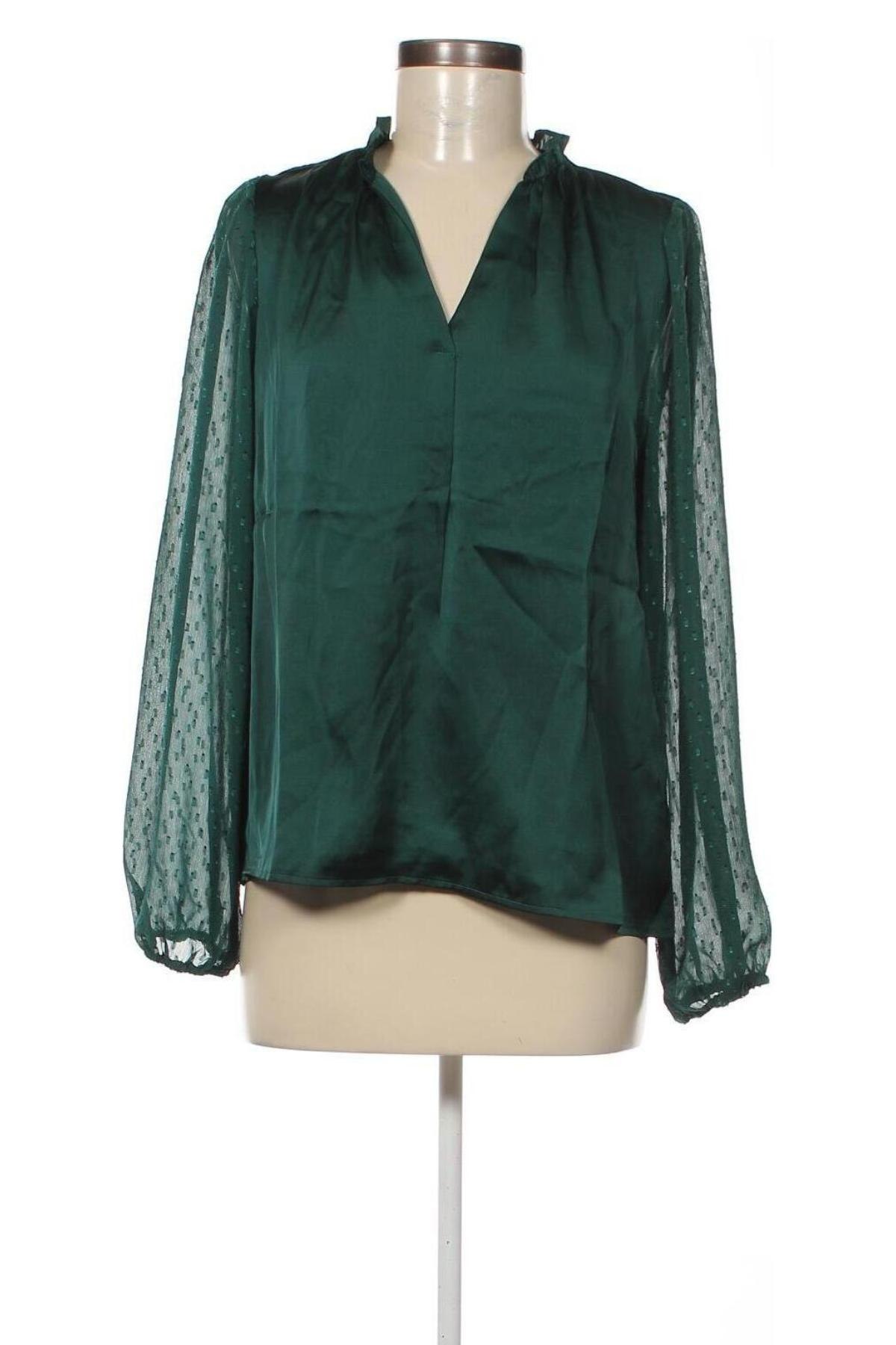 Γυναικεία μπλούζα About You, Μέγεθος M, Χρώμα Πράσινο, Τιμή 9,48 €