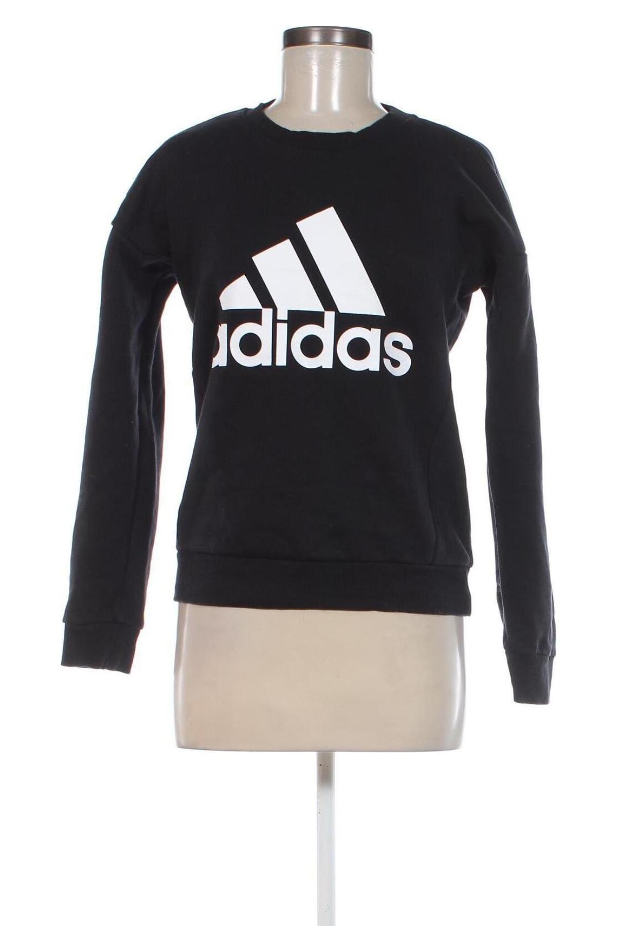 Γυναικεία μπλούζα Adidas, Μέγεθος XS, Χρώμα Μαύρο, Τιμή 16,82 €