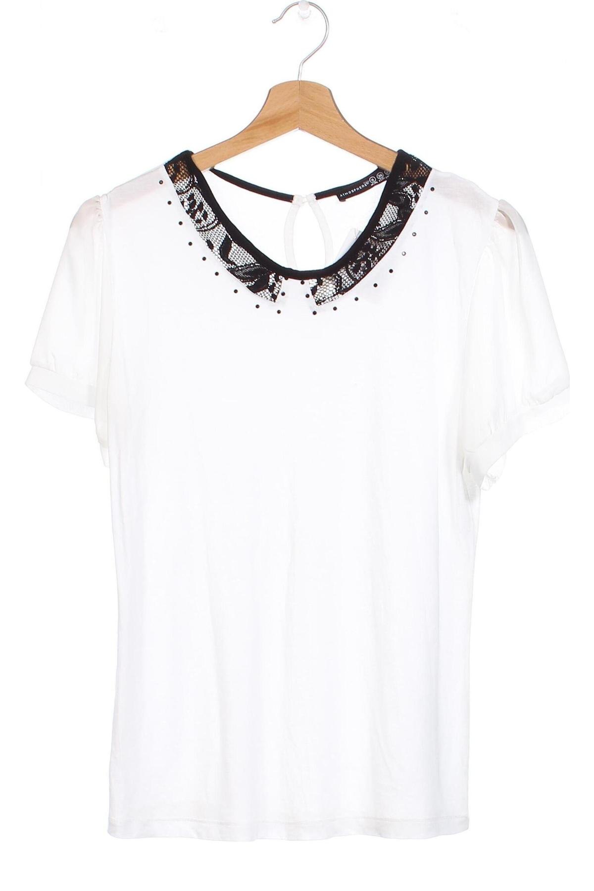 Γυναικεία μπλούζα Atmosphere, Μέγεθος XS, Χρώμα Λευκό, Τιμή 4,96 €
