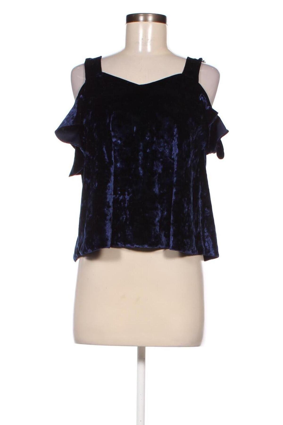 Γυναικεία μπλούζα BSB Collection, Μέγεθος S, Χρώμα Μπλέ, Τιμή 8,87 €
