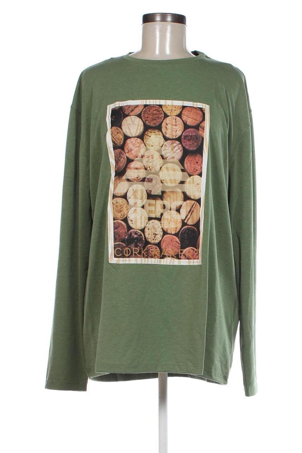 Дамска блуза Berg Outdoor, Размер XL, Цвят Зелен, Цена 25,41 лв.