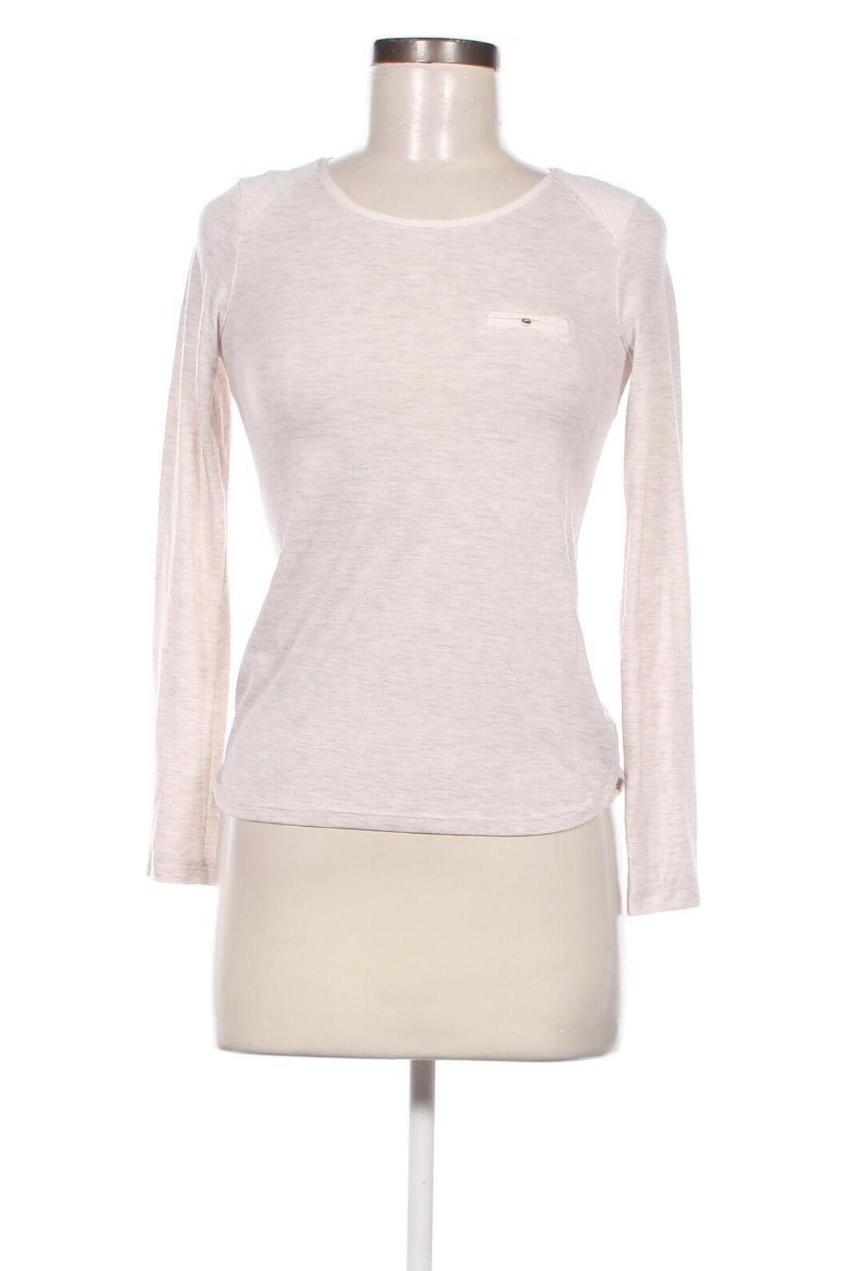 Damen Shirt Bershka, Größe S, Farbe Ecru, Preis 4,99 €