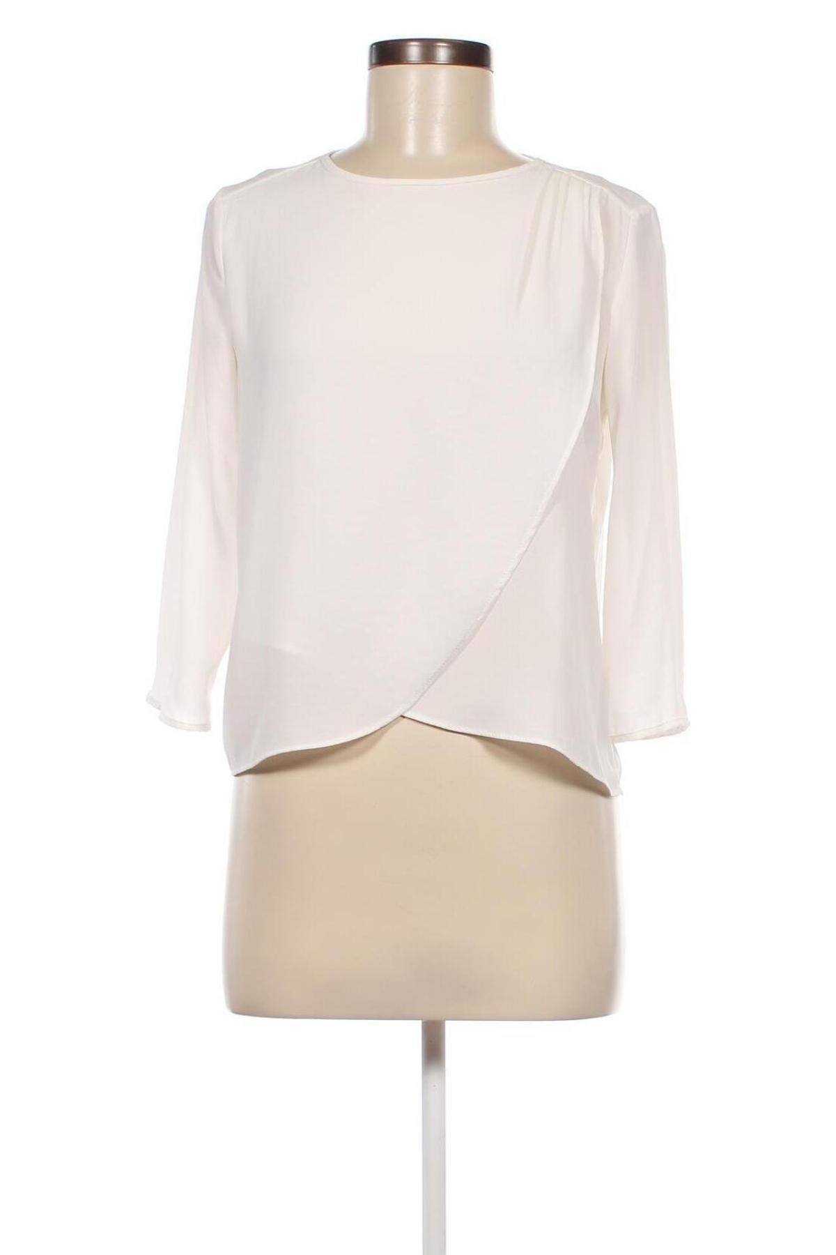 Дамска блуза Bershka, Размер S, Цвят Бял, Цена 9,76 лв.