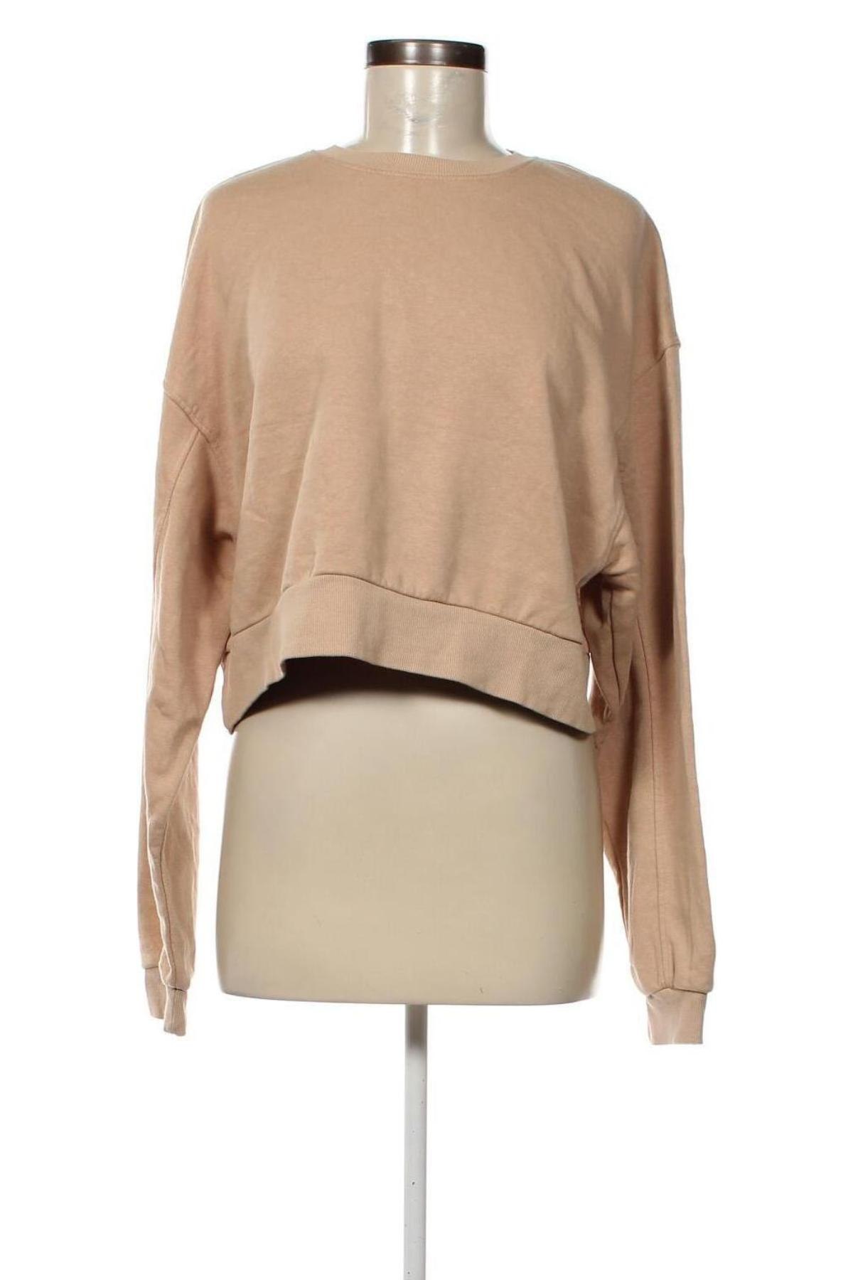 Damen Shirt Bershka, Größe M, Farbe Beige, Preis € 4,49