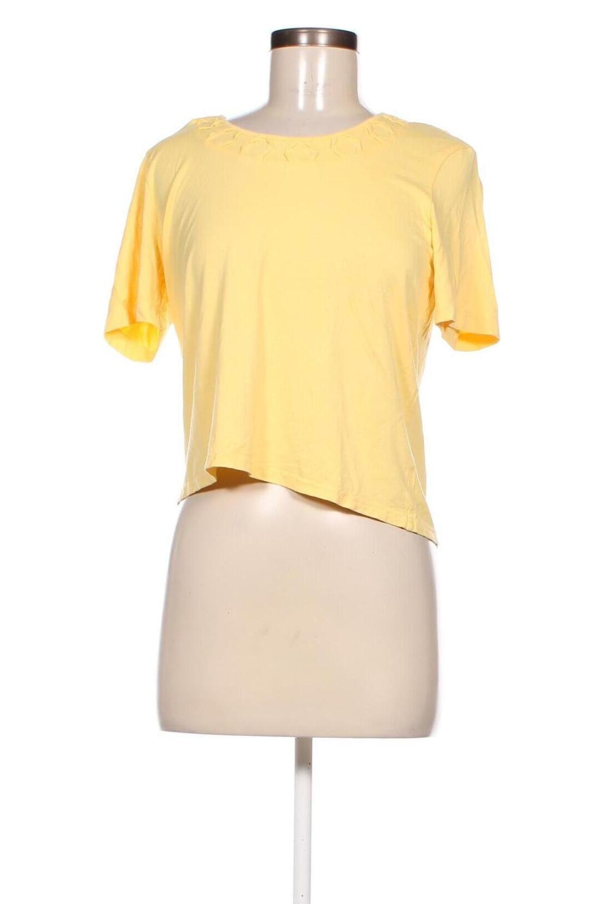 Γυναικεία μπλούζα Bianca, Μέγεθος L, Χρώμα Κίτρινο, Τιμή 4,67 €