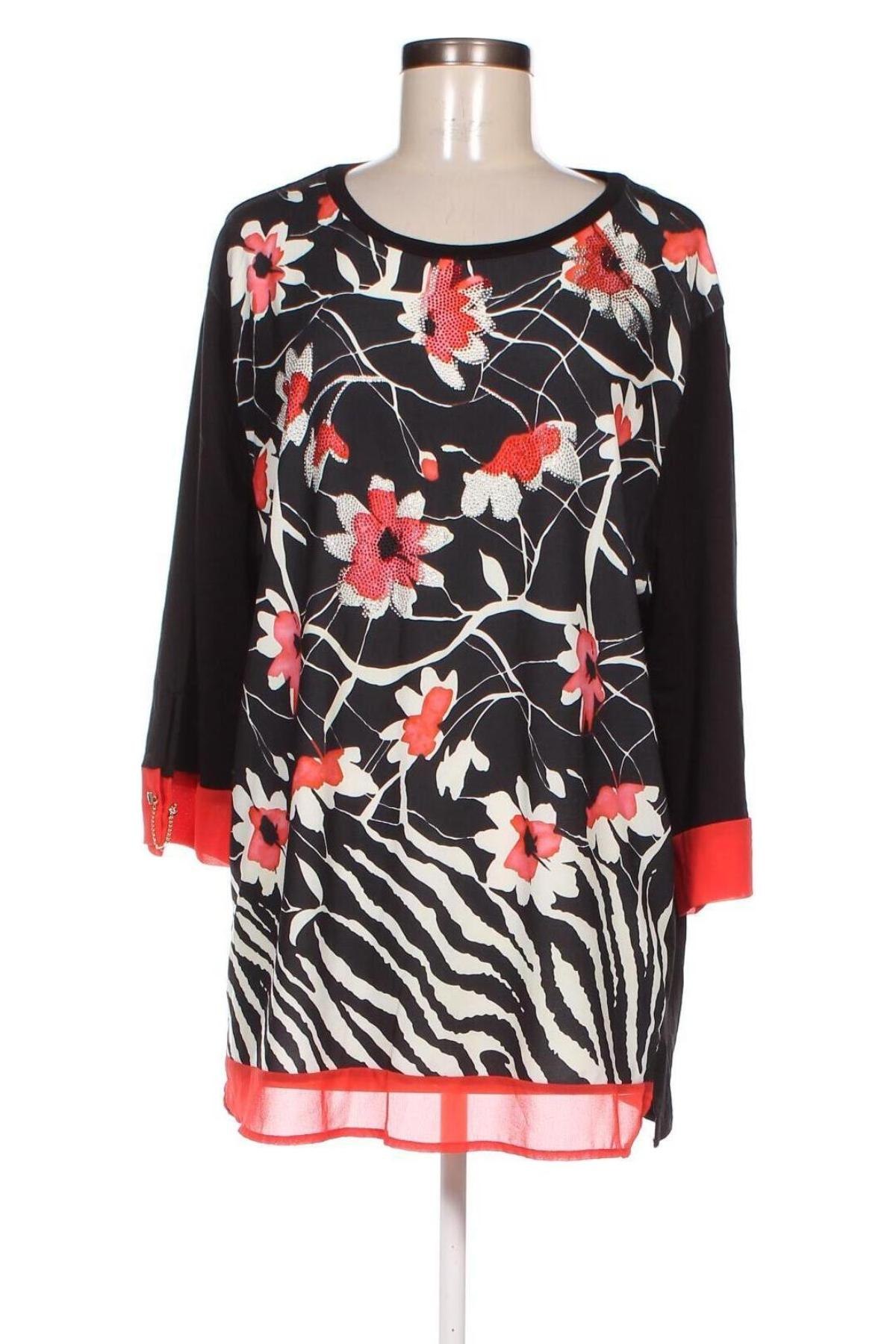 Γυναικεία μπλούζα Bluoltre, Μέγεθος XL, Χρώμα Πολύχρωμο, Τιμή 5,54 €