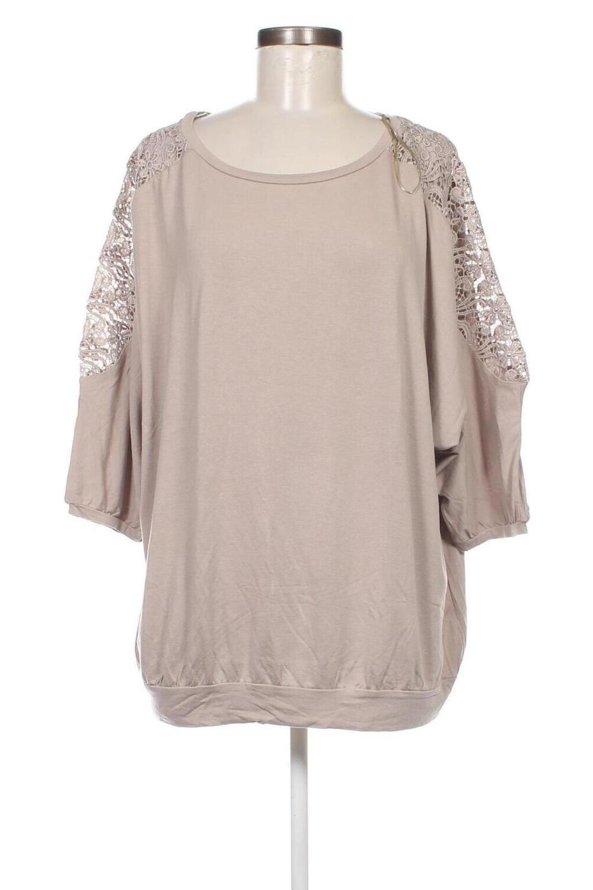 Γυναικεία μπλούζα Body Flirt, Μέγεθος XL, Χρώμα  Μπέζ, Τιμή 11,75 €