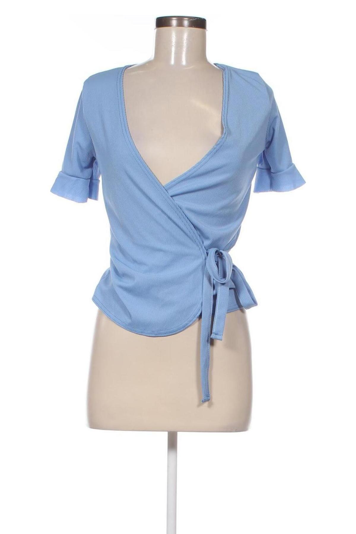 Damen Shirt Boohoo, Größe XS, Farbe Blau, Preis 5,55 €