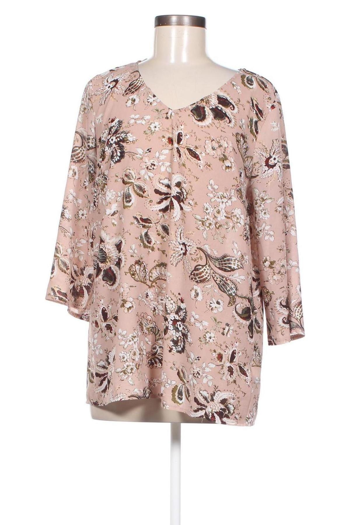 Γυναικεία μπλούζα Bubbleroom, Μέγεθος L, Χρώμα Πολύχρωμο, Τιμή 3,53 €