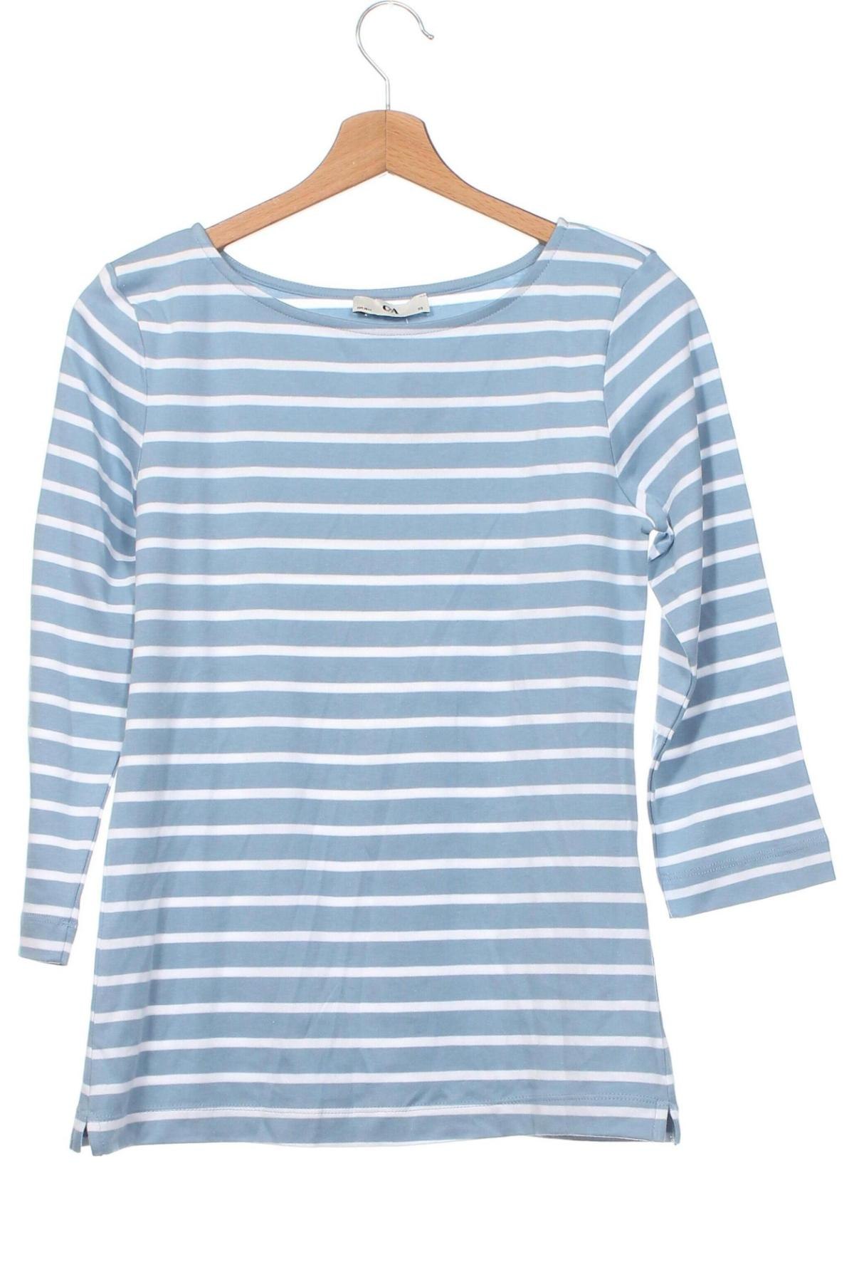 Γυναικεία μπλούζα C&A, Μέγεθος XS, Χρώμα Μπλέ, Τιμή 5,00 €
