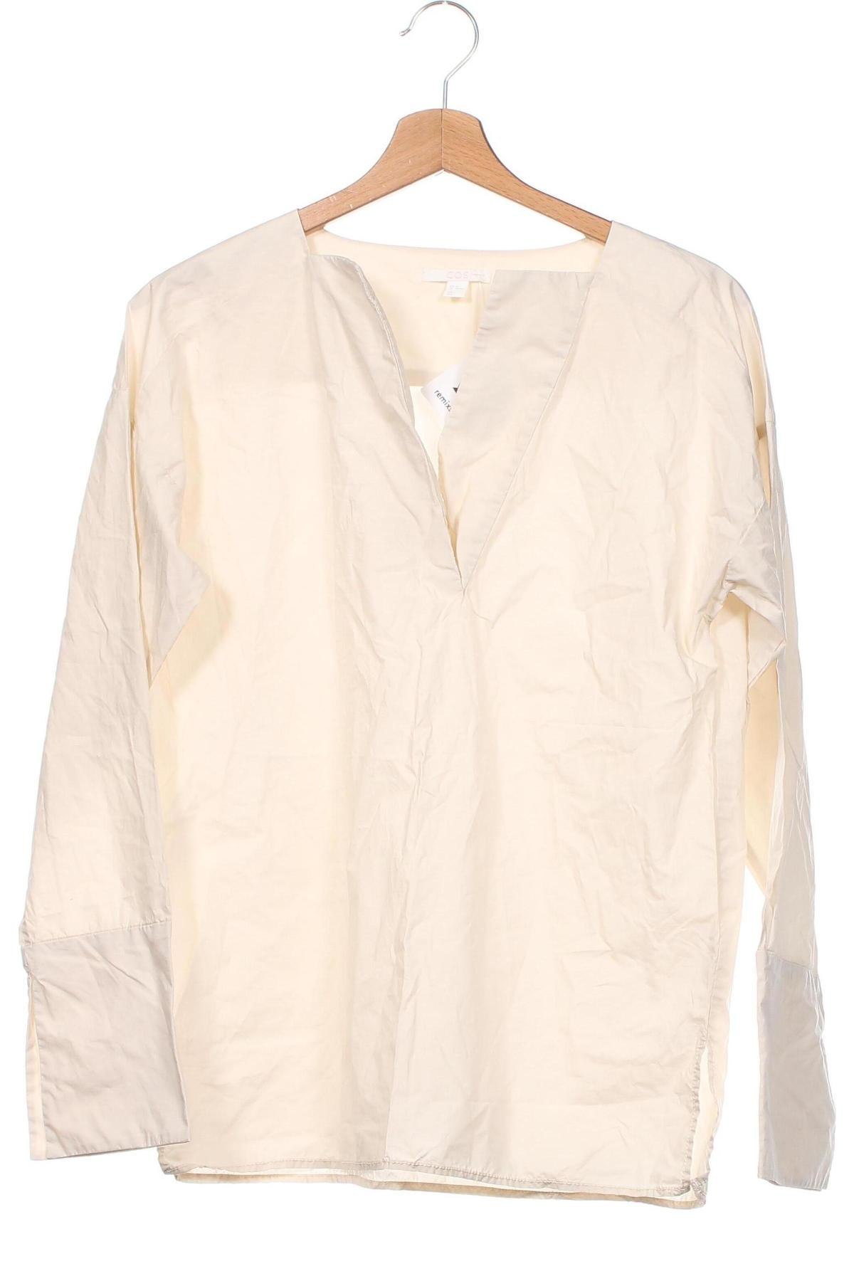 Дамска блуза COS, Размер XS, Цвят Бежов, Цена 50,85 лв.