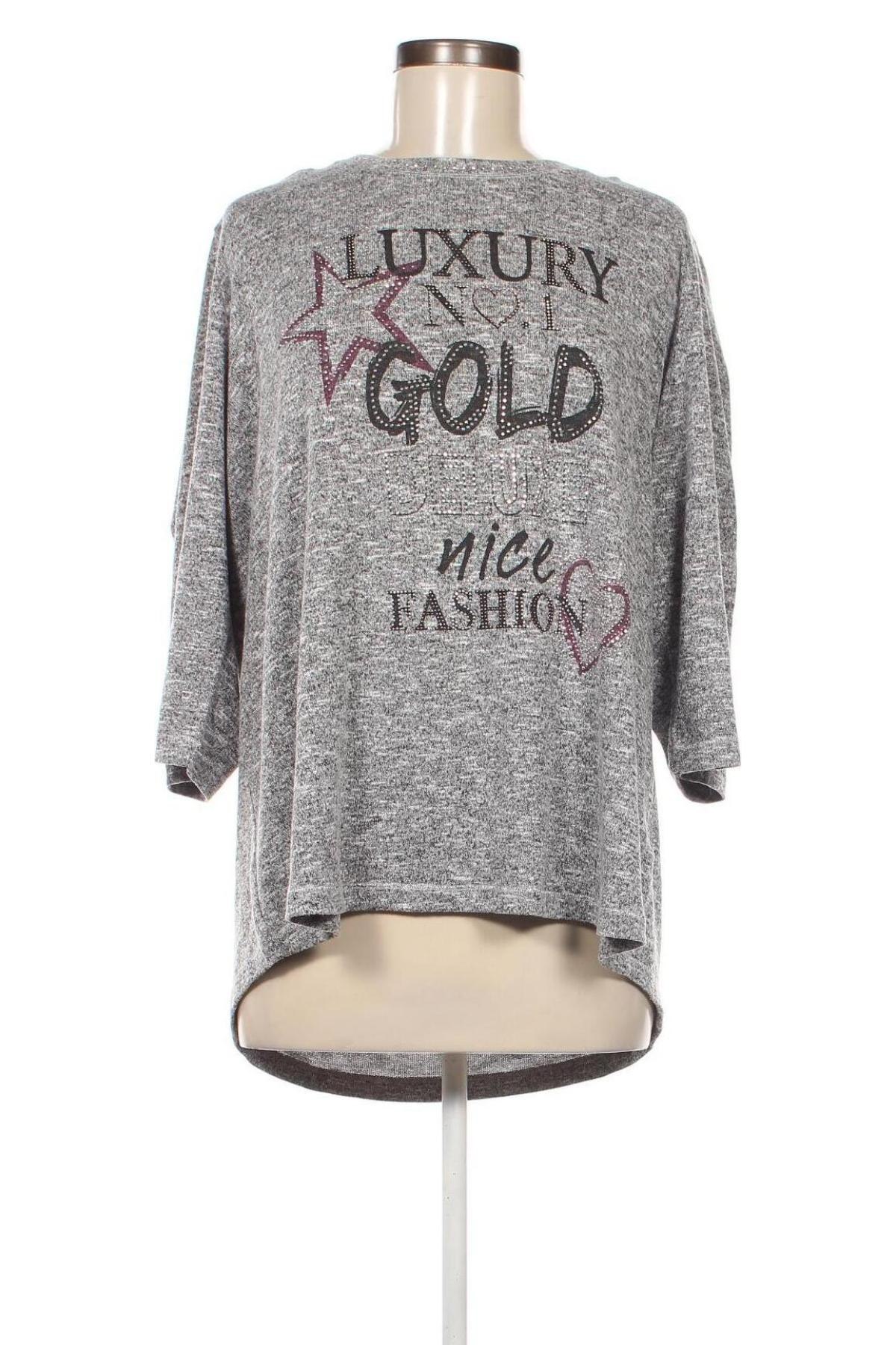 Damen Shirt Canda, Größe XL, Farbe Grau, Preis € 5,29