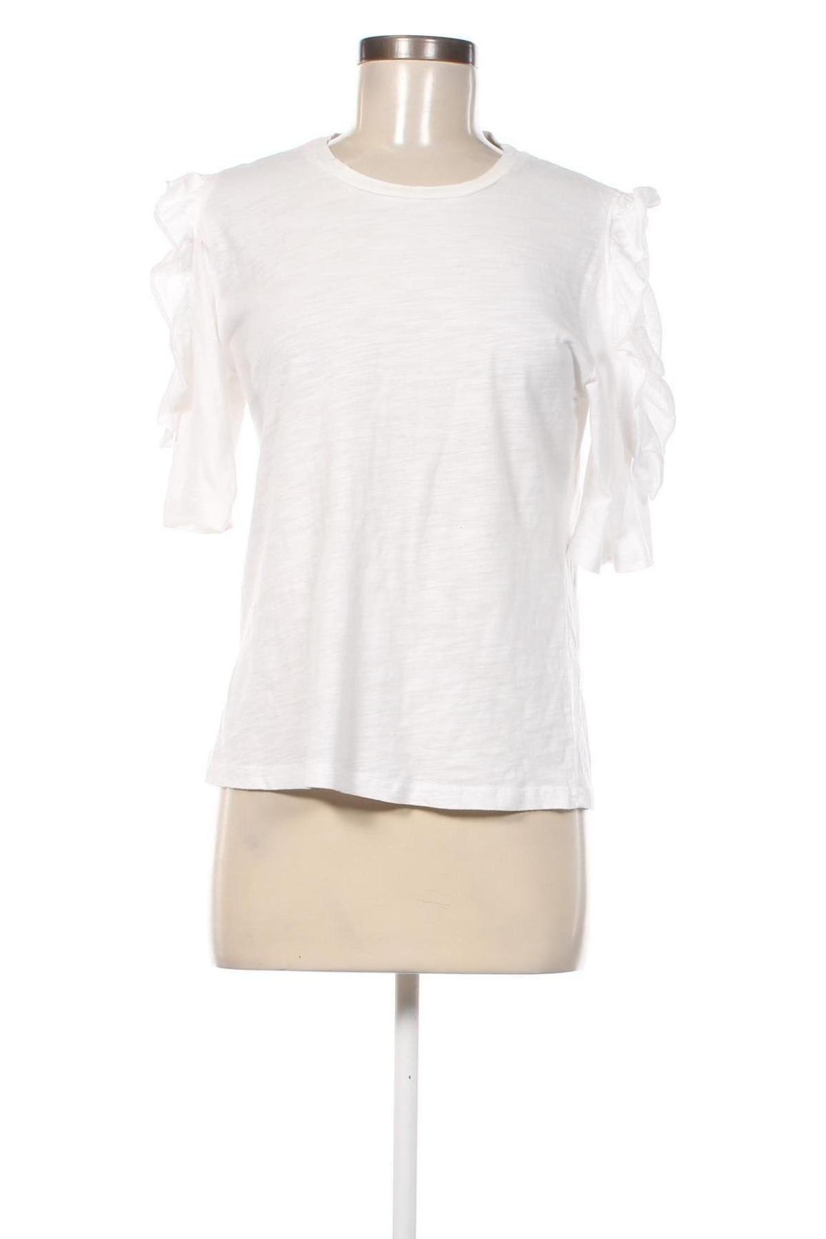 Damen Shirt Care Of You, Größe M, Farbe Weiß, Preis € 7,41