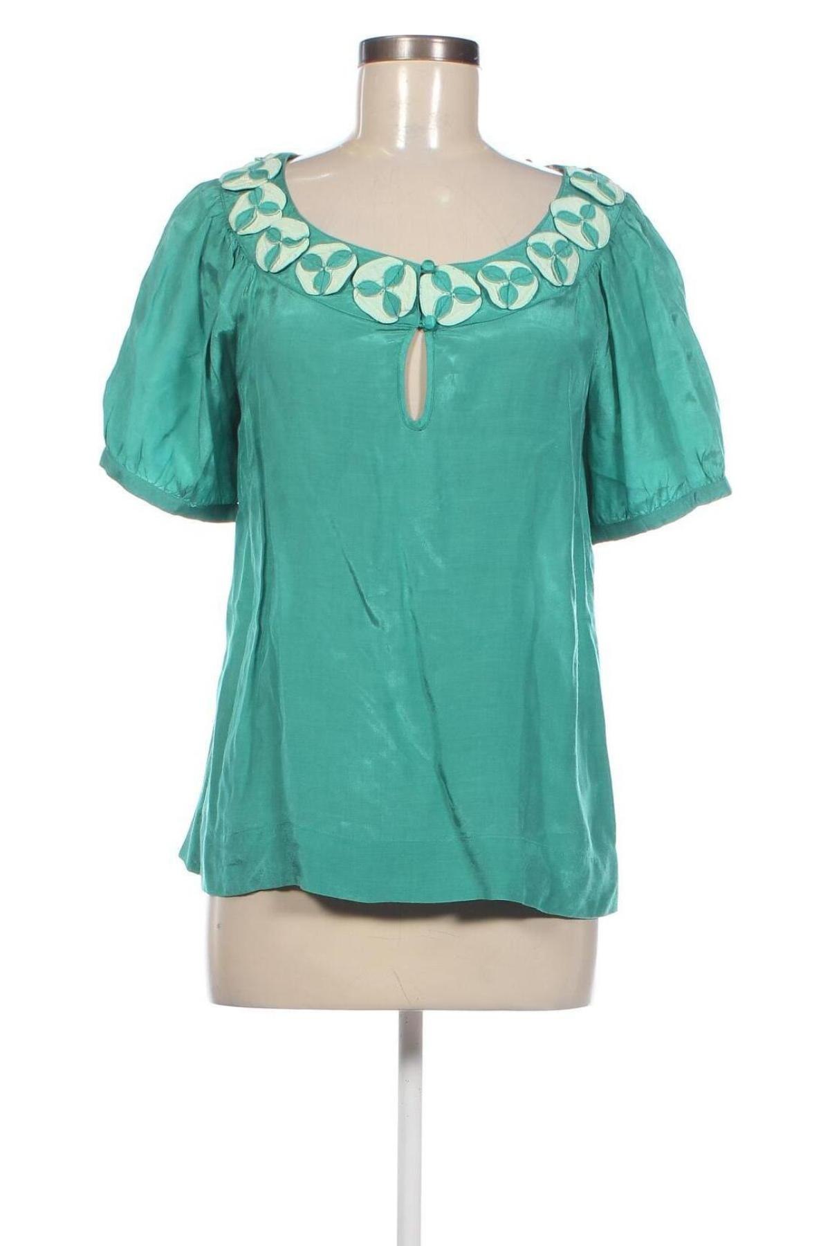Γυναικεία μπλούζα Ccdk, Μέγεθος M, Χρώμα Πράσινο, Τιμή 15,17 €