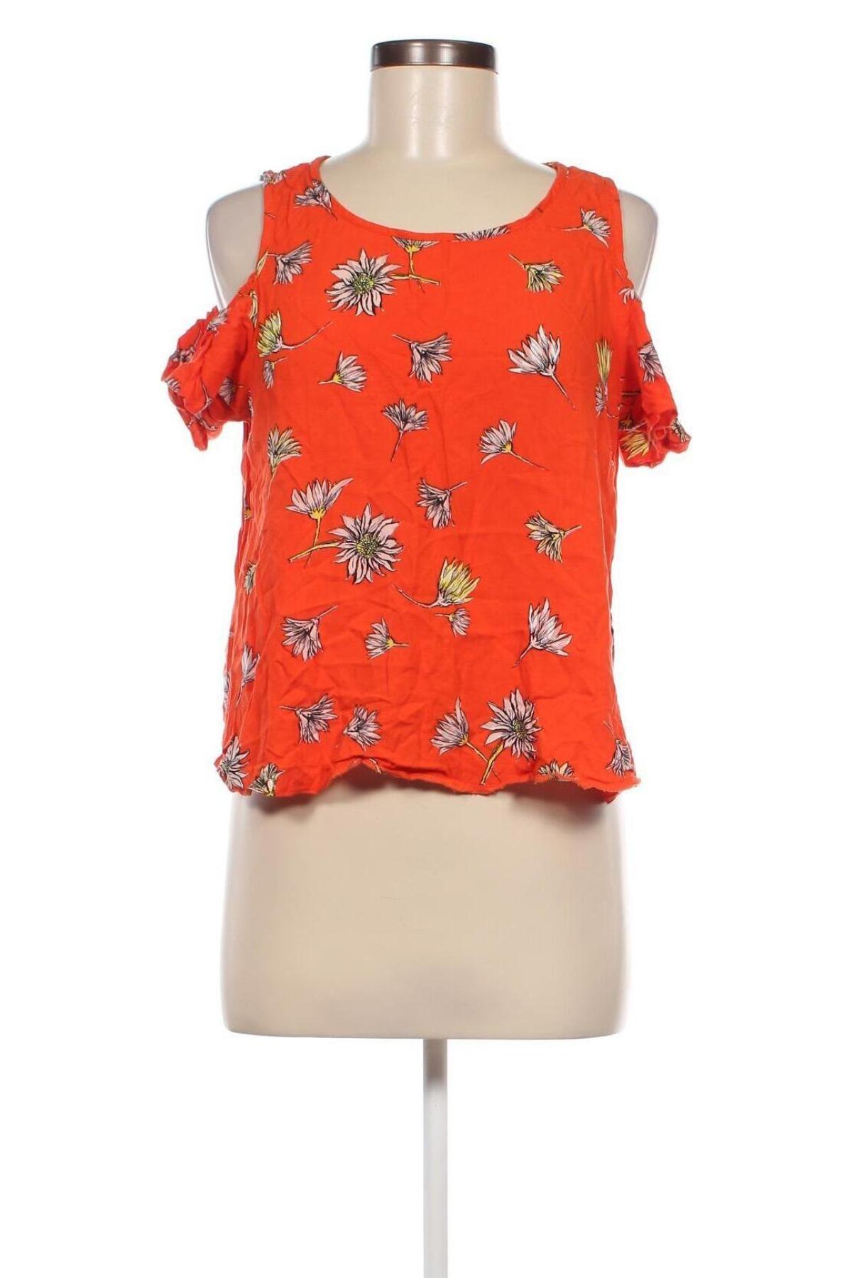 Damen Shirt Clockhouse, Größe M, Farbe Orange, Preis € 4,91