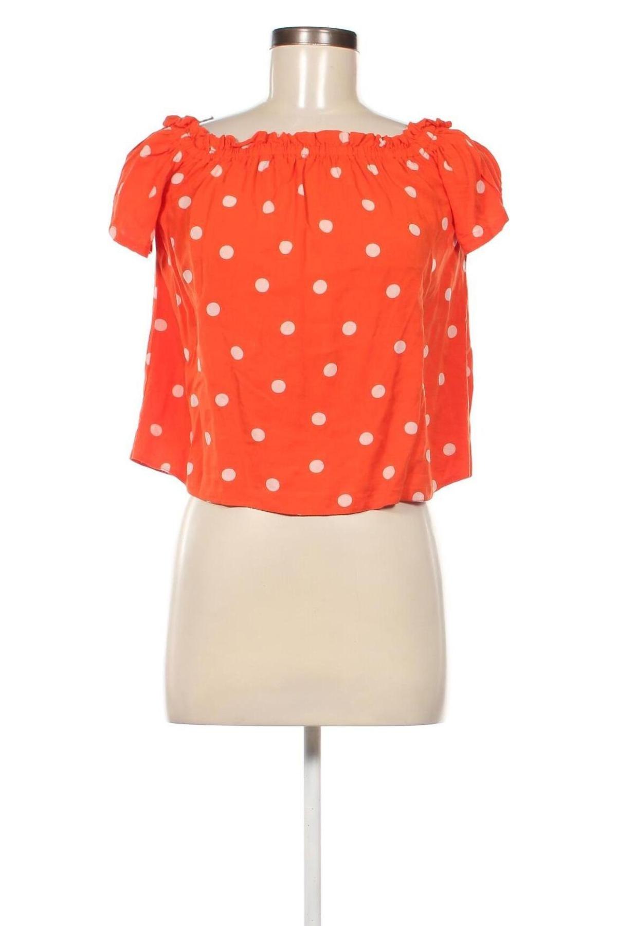 Damen Shirt Clockhouse, Größe M, Farbe Orange, Preis € 5,10