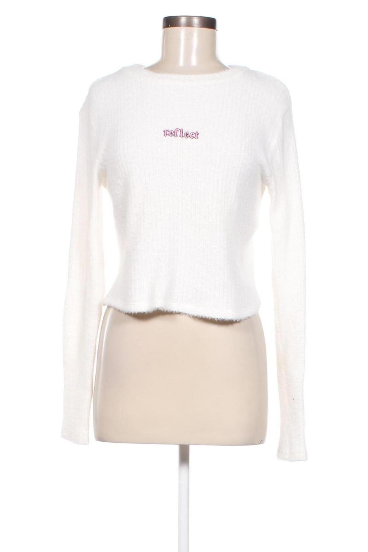 Γυναικεία μπλούζα Clockhouse, Μέγεθος XL, Χρώμα Λευκό, Τιμή 4,70 €