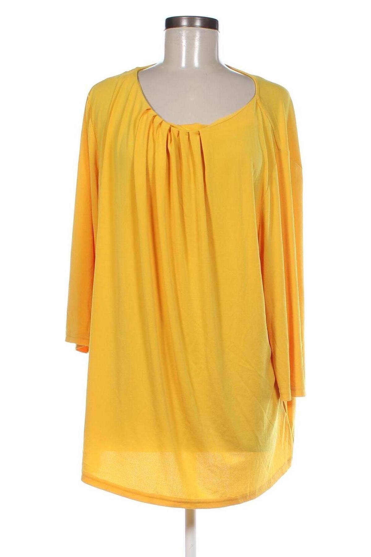 Дамска блуза Creation L, Размер 3XL, Цвят Жълт, Цена 20,40 лв.