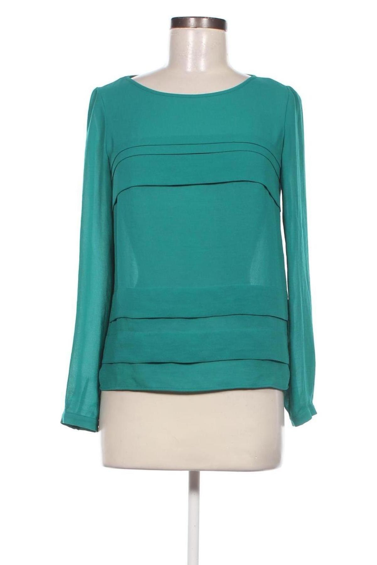 Дамска блуза Deilani, Размер M, Цвят Зелен, Цена 13,19 лв.
