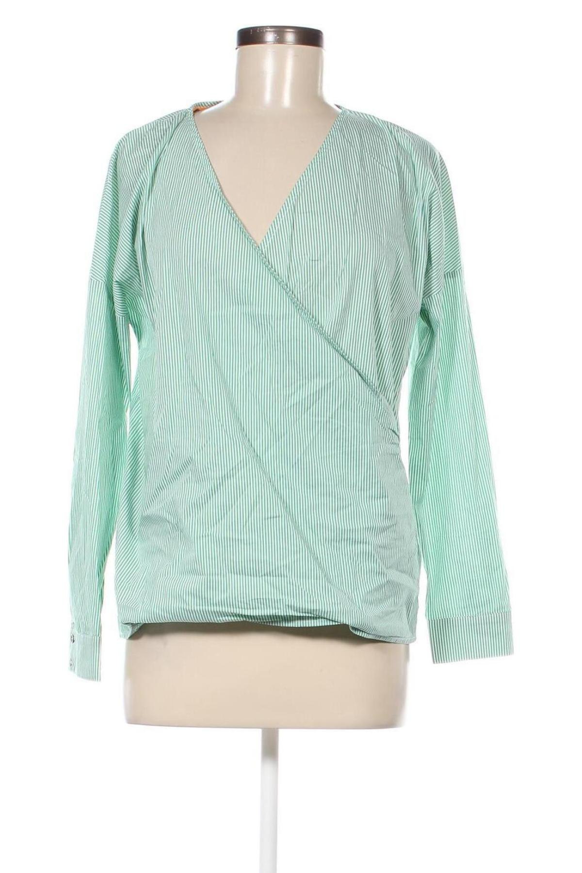 Дамска блуза Denim Hunter, Размер S, Цвят Зелен, Цена 21,60 лв.