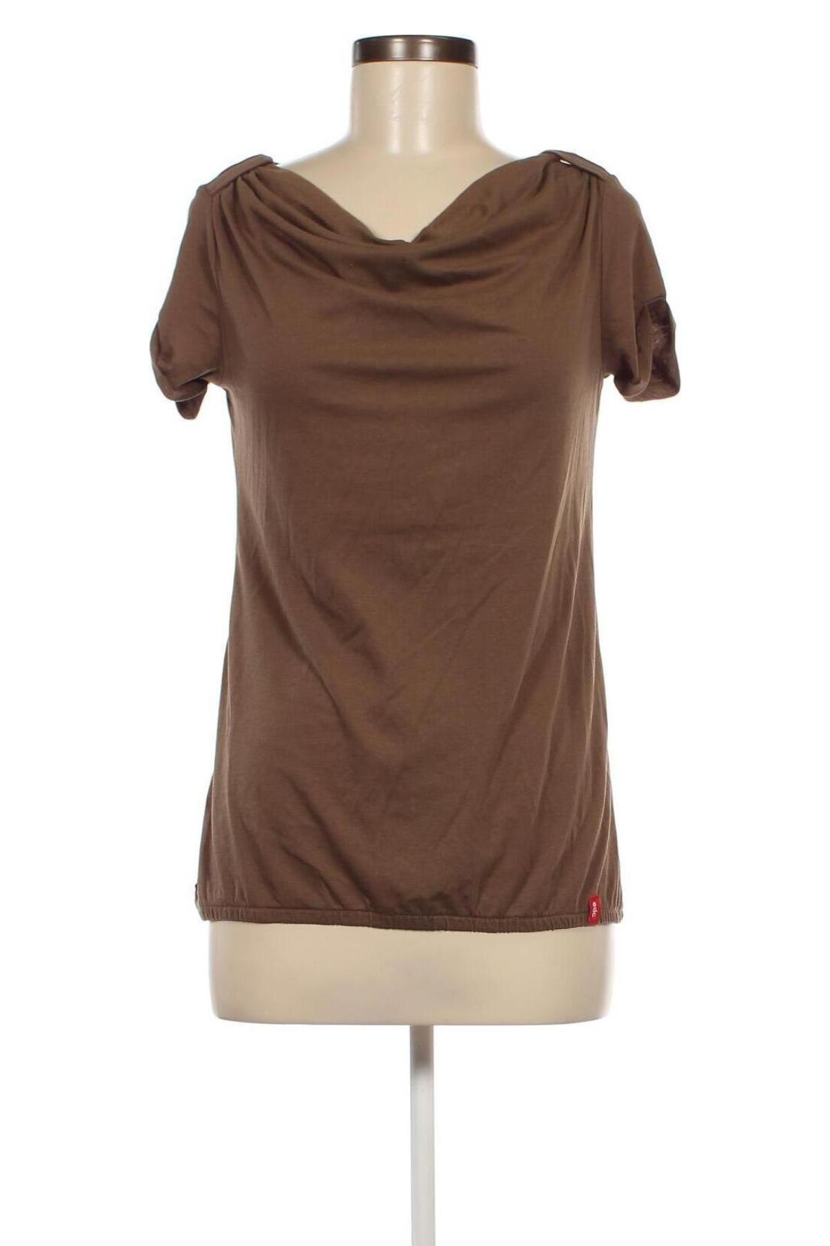 Damen Shirt Edc By Esprit, Größe S, Farbe Braun, Preis 9,91 €
