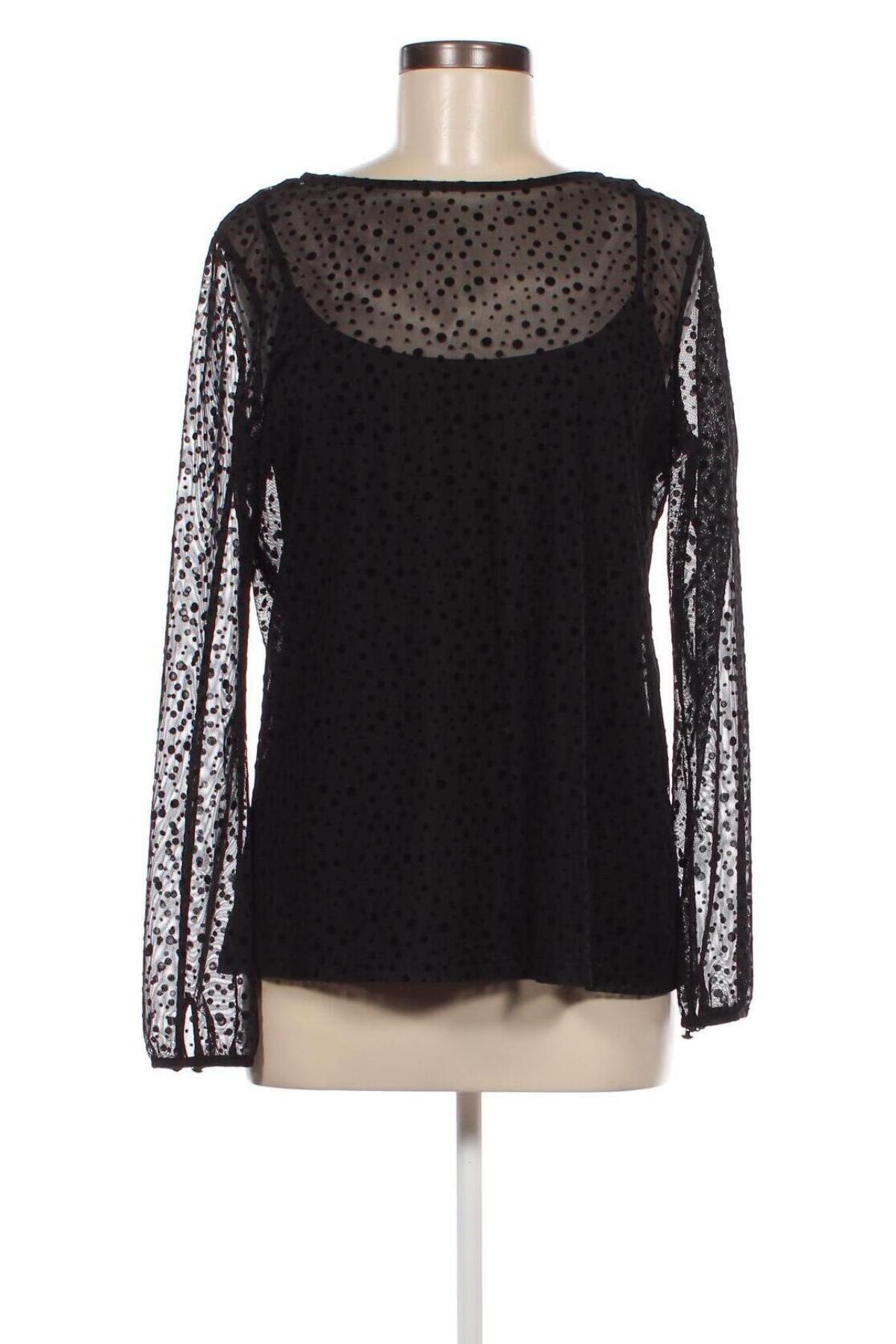 Дамска блуза Edc By Esprit, Размер XL, Цвят Черен, Цена 19,94 лв.