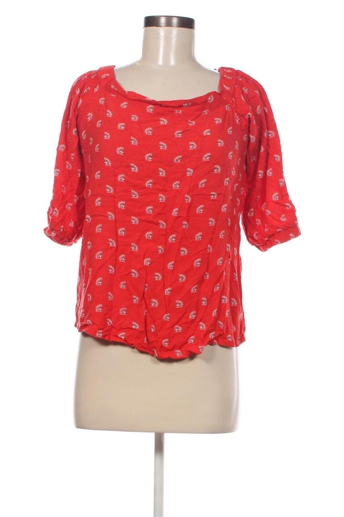 Дамска блуза Edc By Esprit, Размер M, Цвят Червен, Цена 8,50 лв.