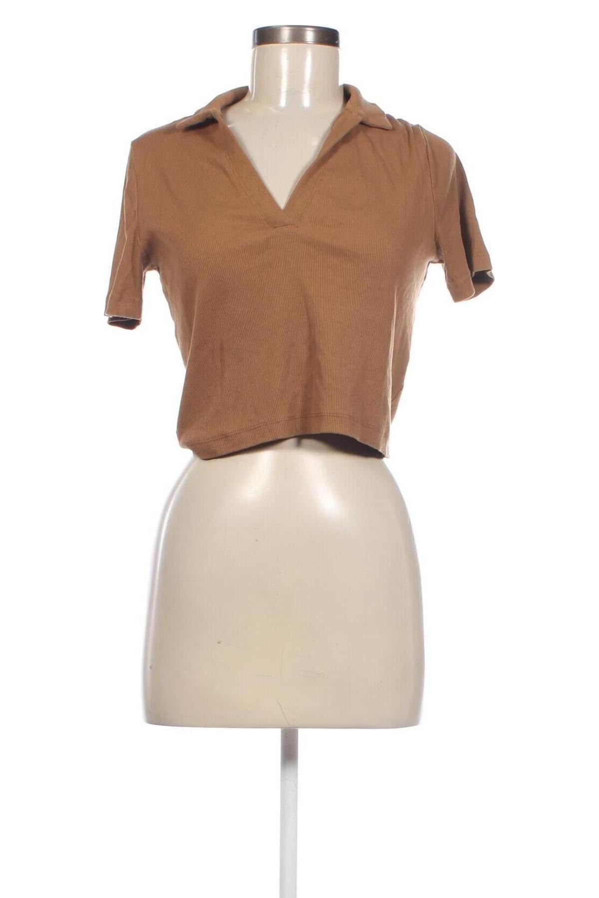 Дамска блуза Even&Odd, Размер L, Цвят Кафяв, Цена 19,00 лв.