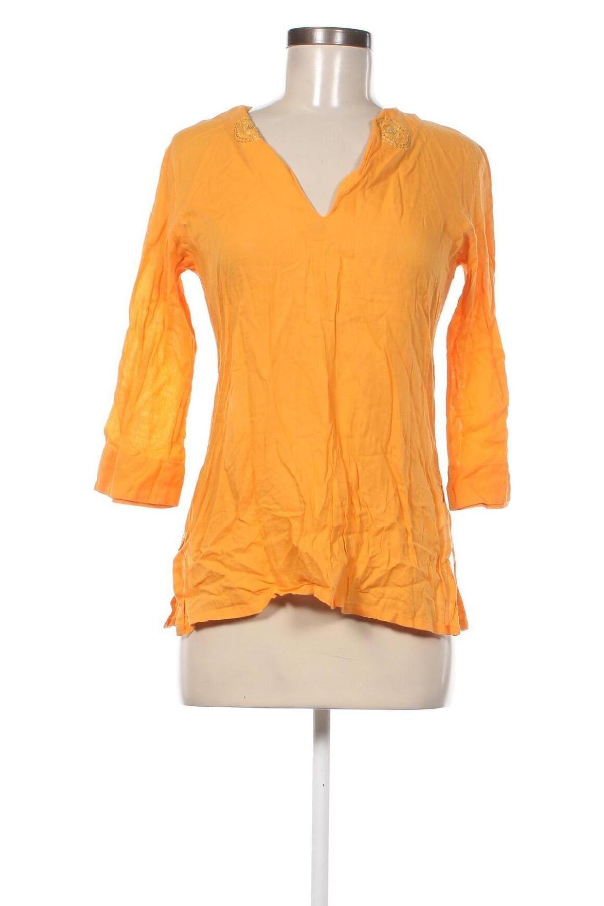 Дамска блуза Fornarina, Размер S, Цвят Оранжев, Цена 24,48 лв.