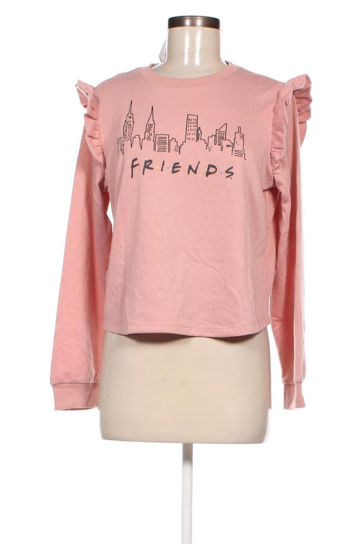 Дамска блуза Friends, Размер M, Цвят Розов, Цена 6,80 лв.