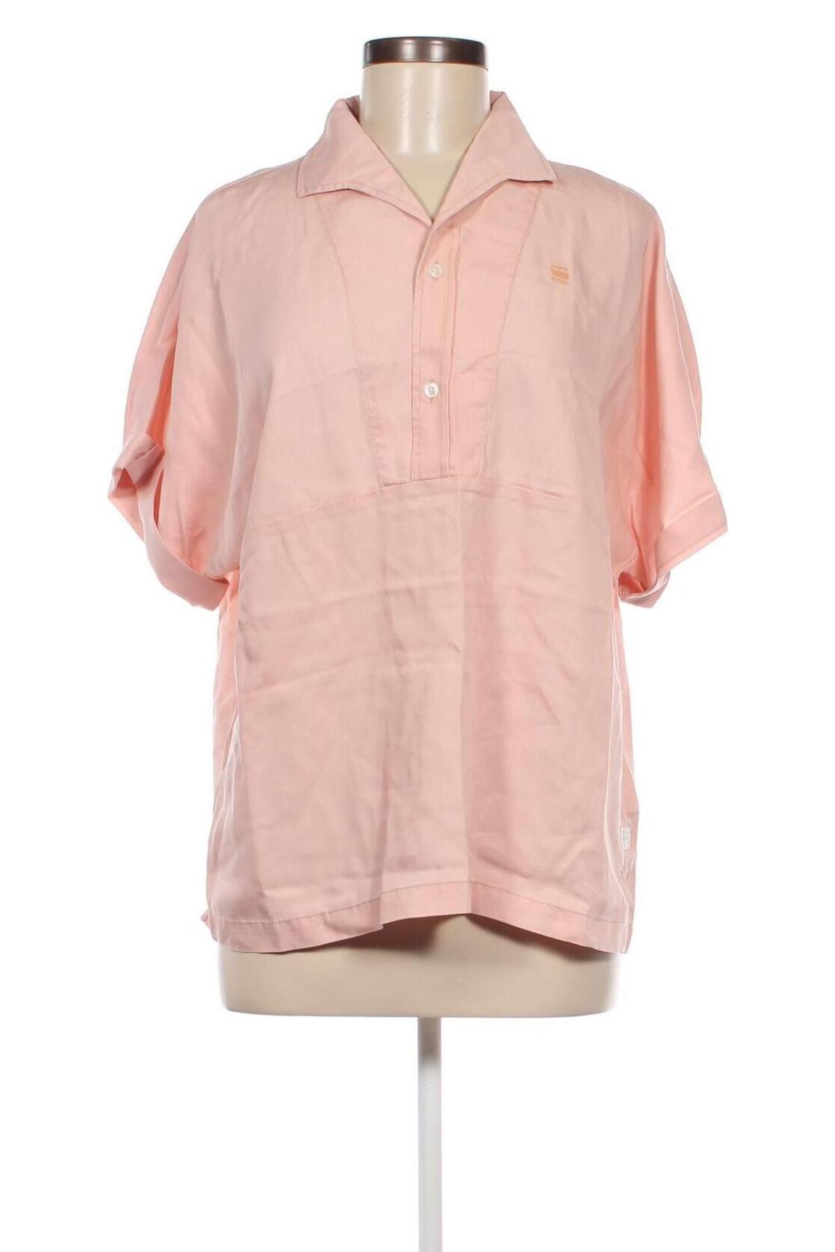 Дамска блуза G-Star Raw, Размер M, Цвят Розов, Цена 64,24 лв.