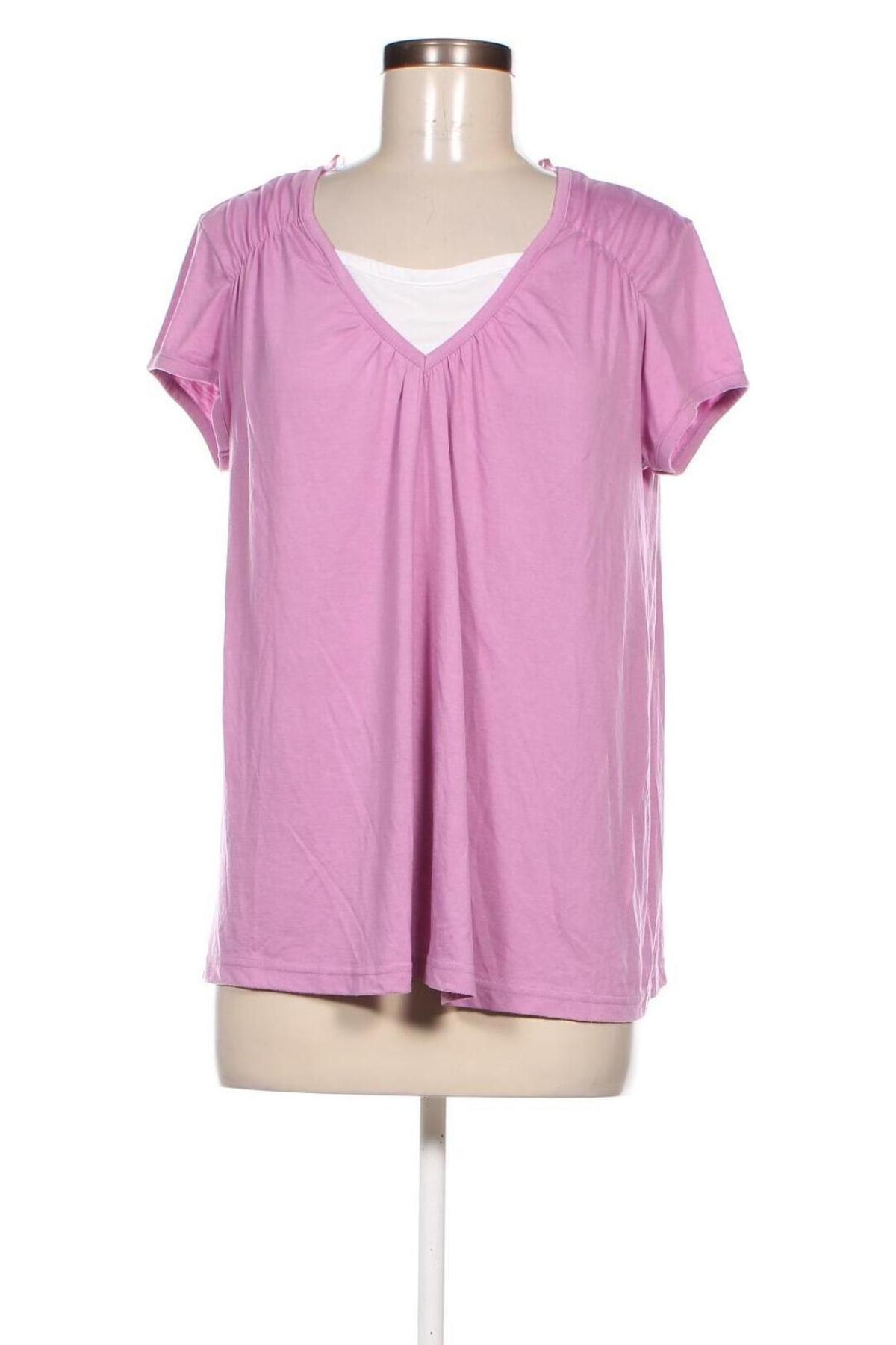 Γυναικεία μπλούζα George, Μέγεθος L, Χρώμα Βιολετί, Τιμή 5,25 €
