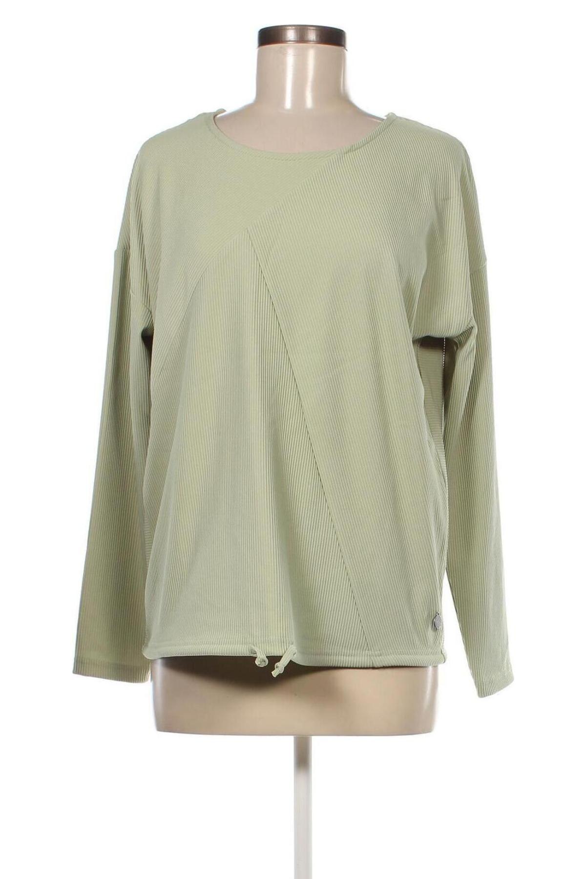 Γυναικεία μπλούζα Gina, Μέγεθος M, Χρώμα Πράσινο, Τιμή 3,29 €