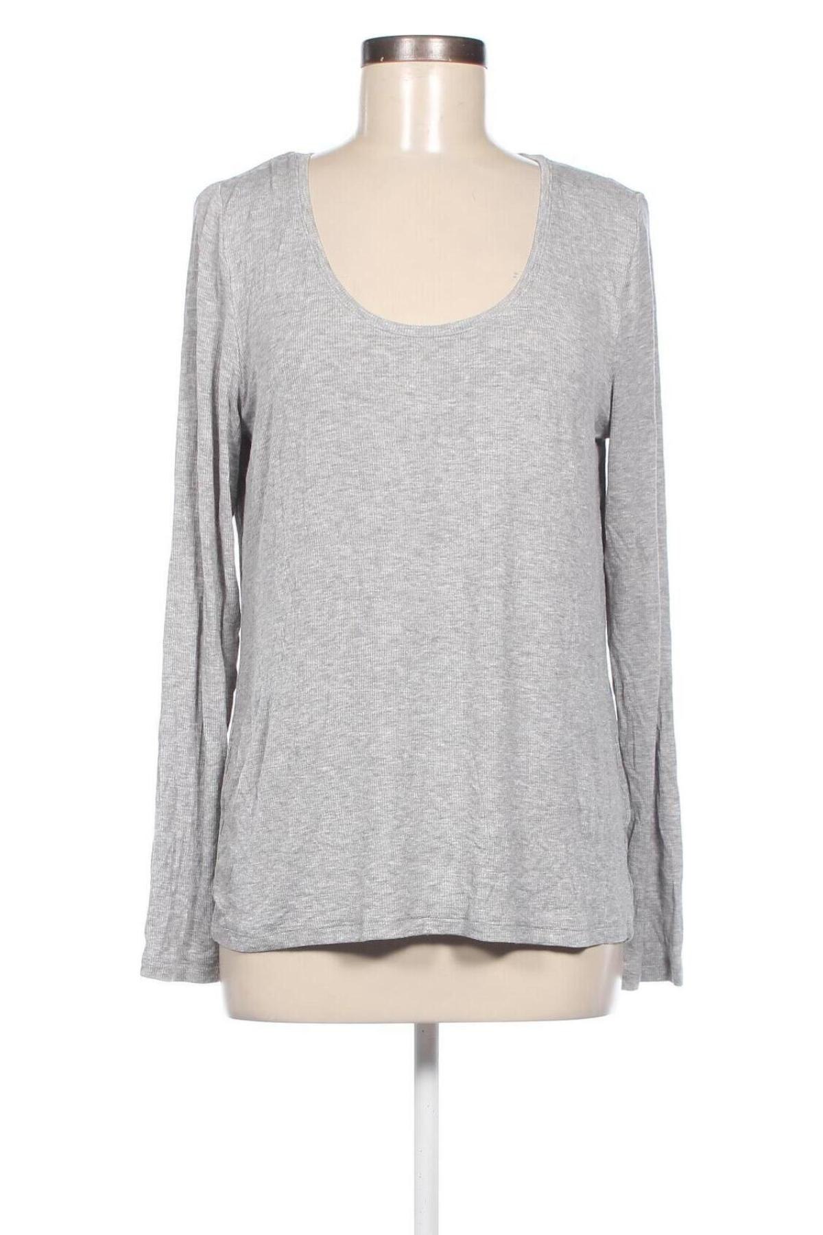 Γυναικεία μπλούζα H&M, Μέγεθος L, Χρώμα Γκρί, Τιμή 3,29 €