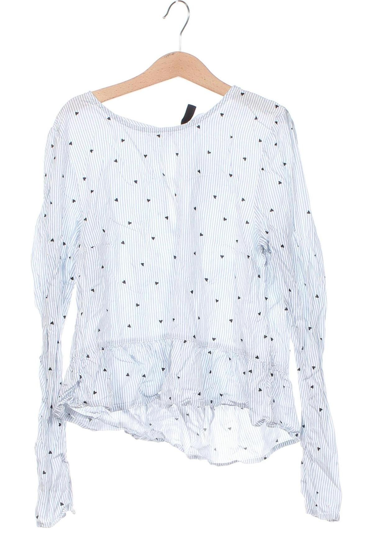Дамска блуза H&M Divided, Размер XXS, Цвят Многоцветен, Цена 10,26 лв.