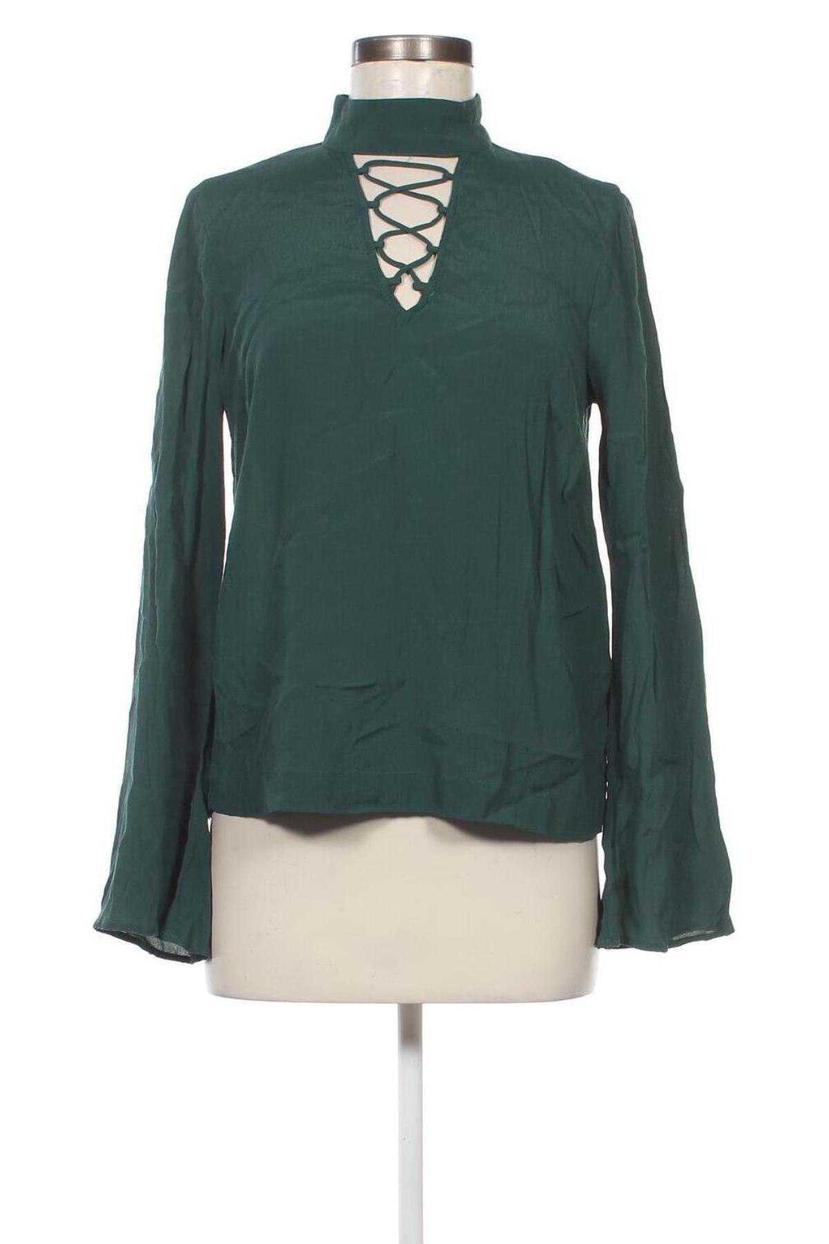 Bluză de femei H&M Divided, Mărime S, Culoare Verde, Preț 62,99 Lei