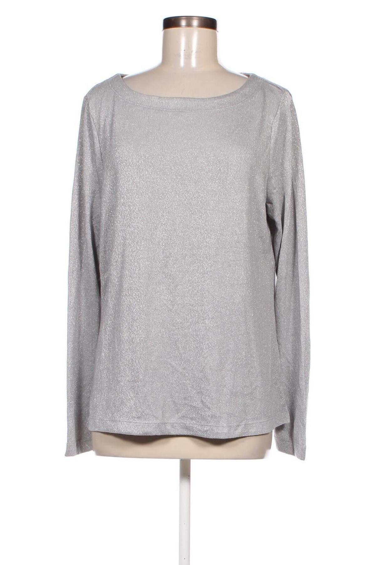 Γυναικεία μπλούζα Hema, Μέγεθος XL, Χρώμα Ασημί, Τιμή 4,70 €