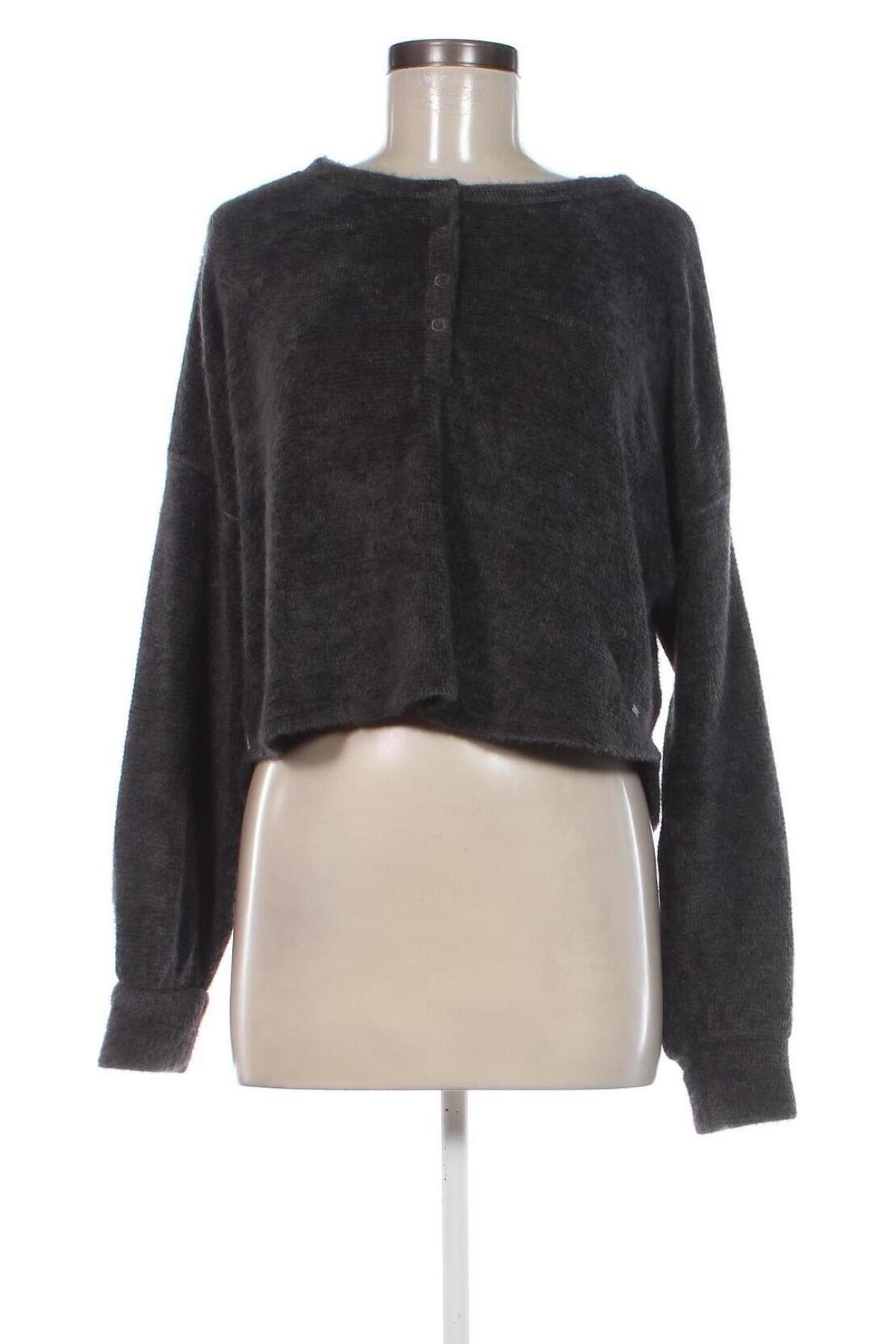 Damen Shirt Hollister, Größe L, Farbe Grau, Preis € 4,73