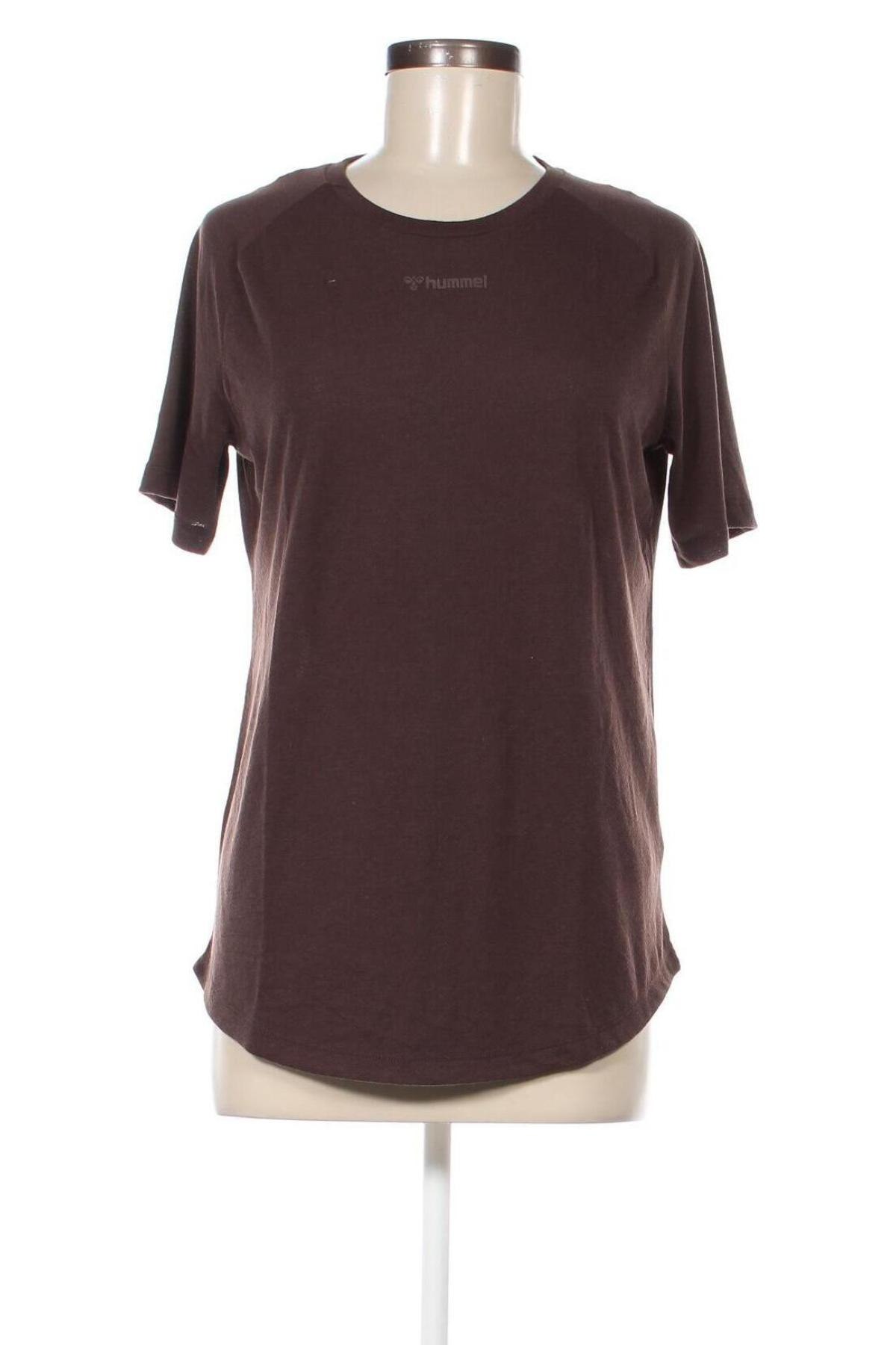 Γυναικεία μπλούζα Hummel, Μέγεθος S, Χρώμα Καφέ, Τιμή 5,88 €