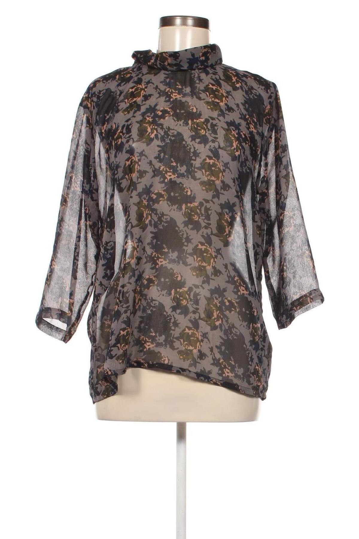 Γυναικεία μπλούζα Ichi, Μέγεθος XL, Χρώμα Πολύχρωμο, Τιμή 8,41 €