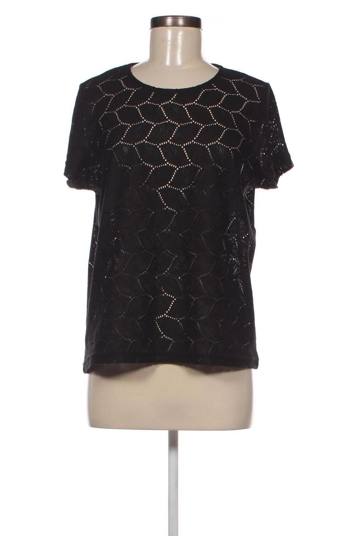 Γυναικεία μπλούζα Jacqueline De Yong, Μέγεθος L, Χρώμα Μαύρο, Τιμή 4,97 €