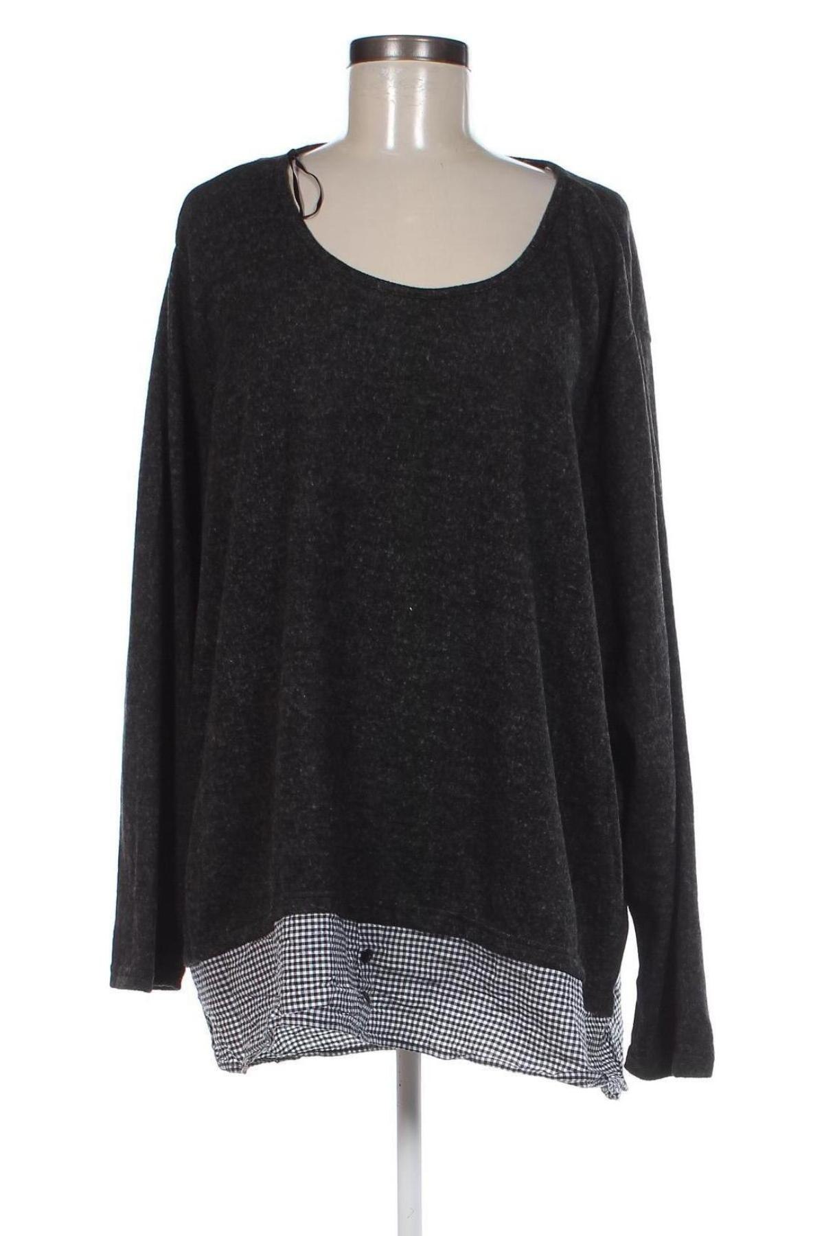 Damen Shirt Janina, Größe 3XL, Farbe Grau, Preis 6,61 €